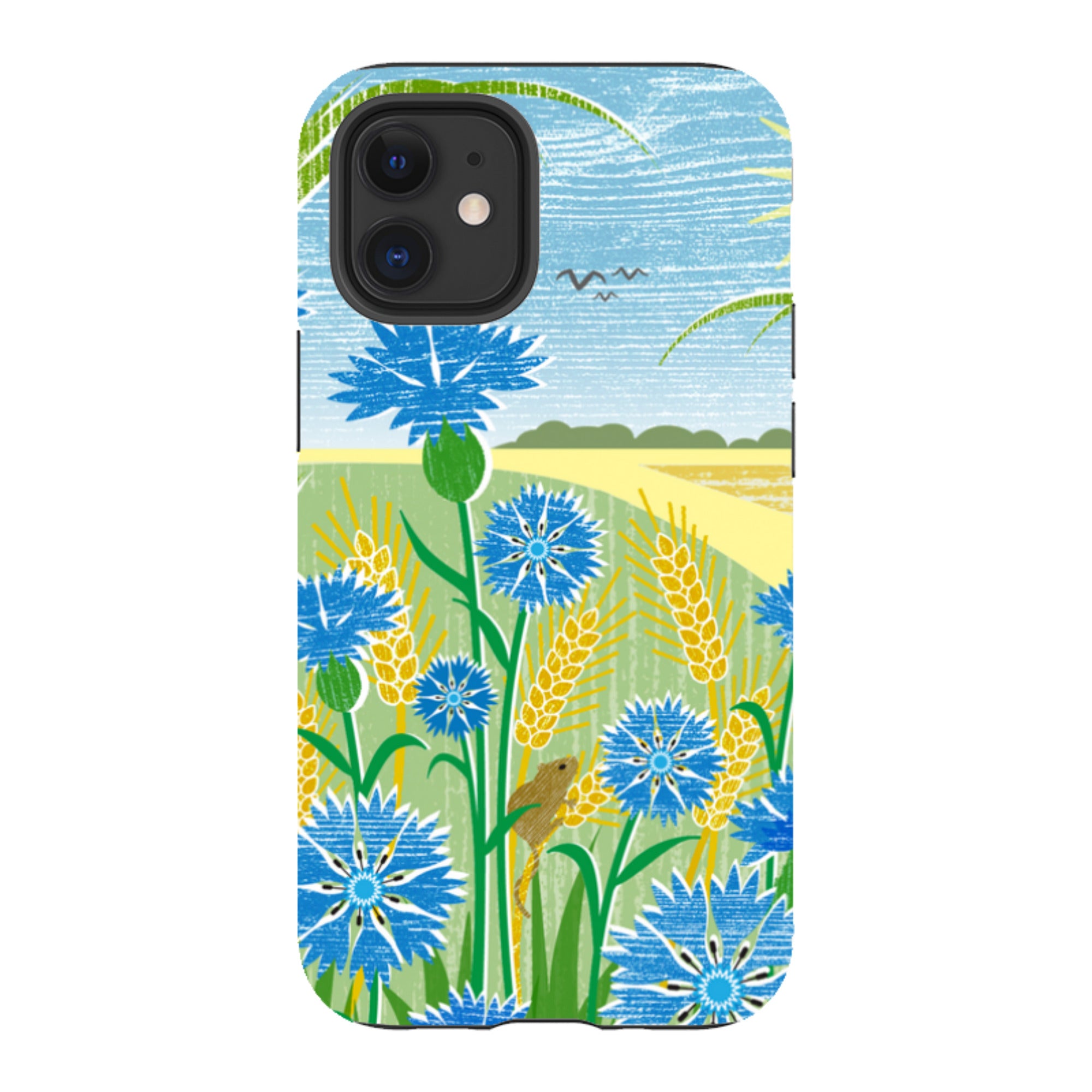 iPhone Tough Case - Cornflowers By Liane Payne