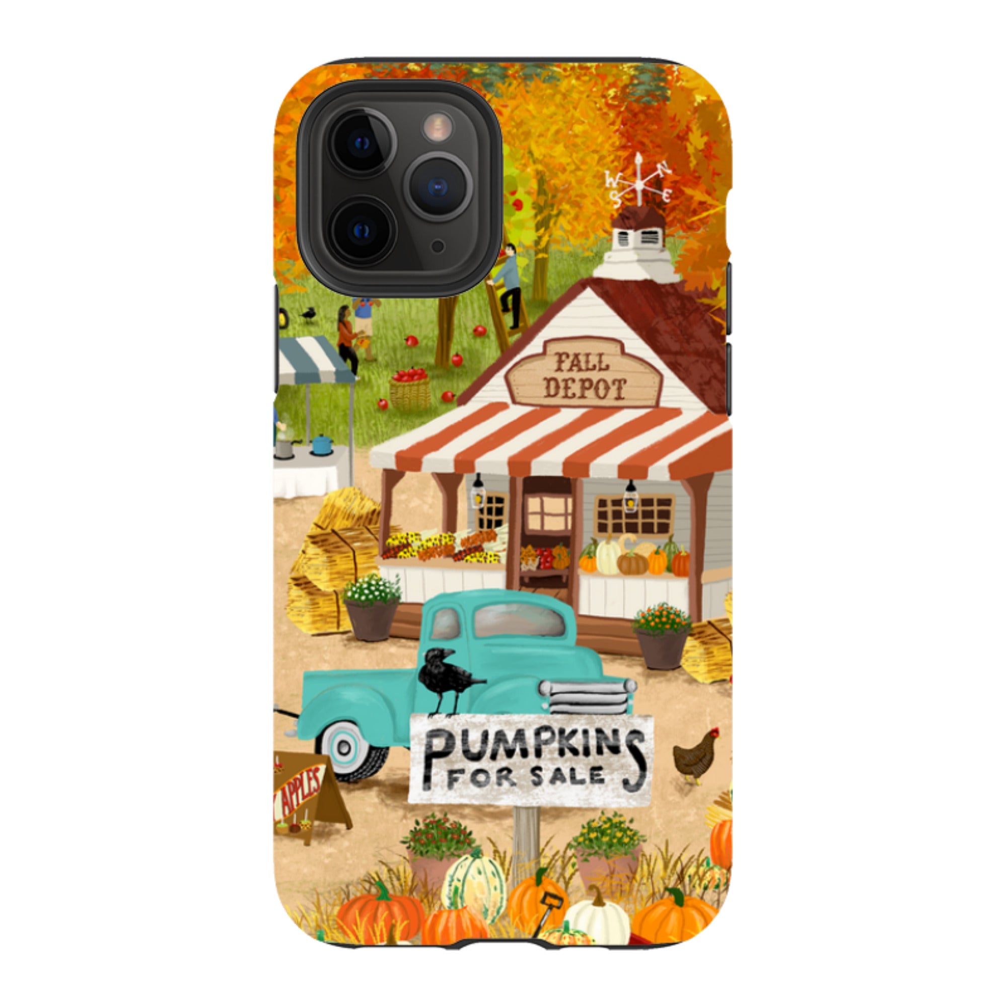 iPhone Tough Case - Fall Festival By Abby Jacobs