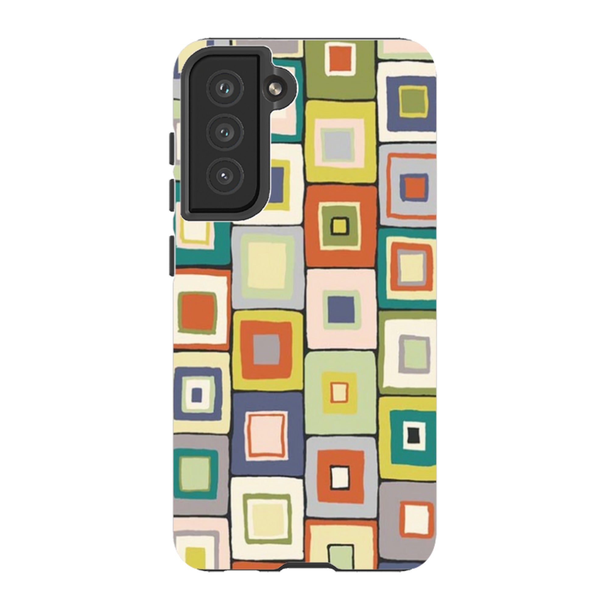 Samsung Tough Case - Atelier Blanket Squares Urbane By Sarah Campbell
