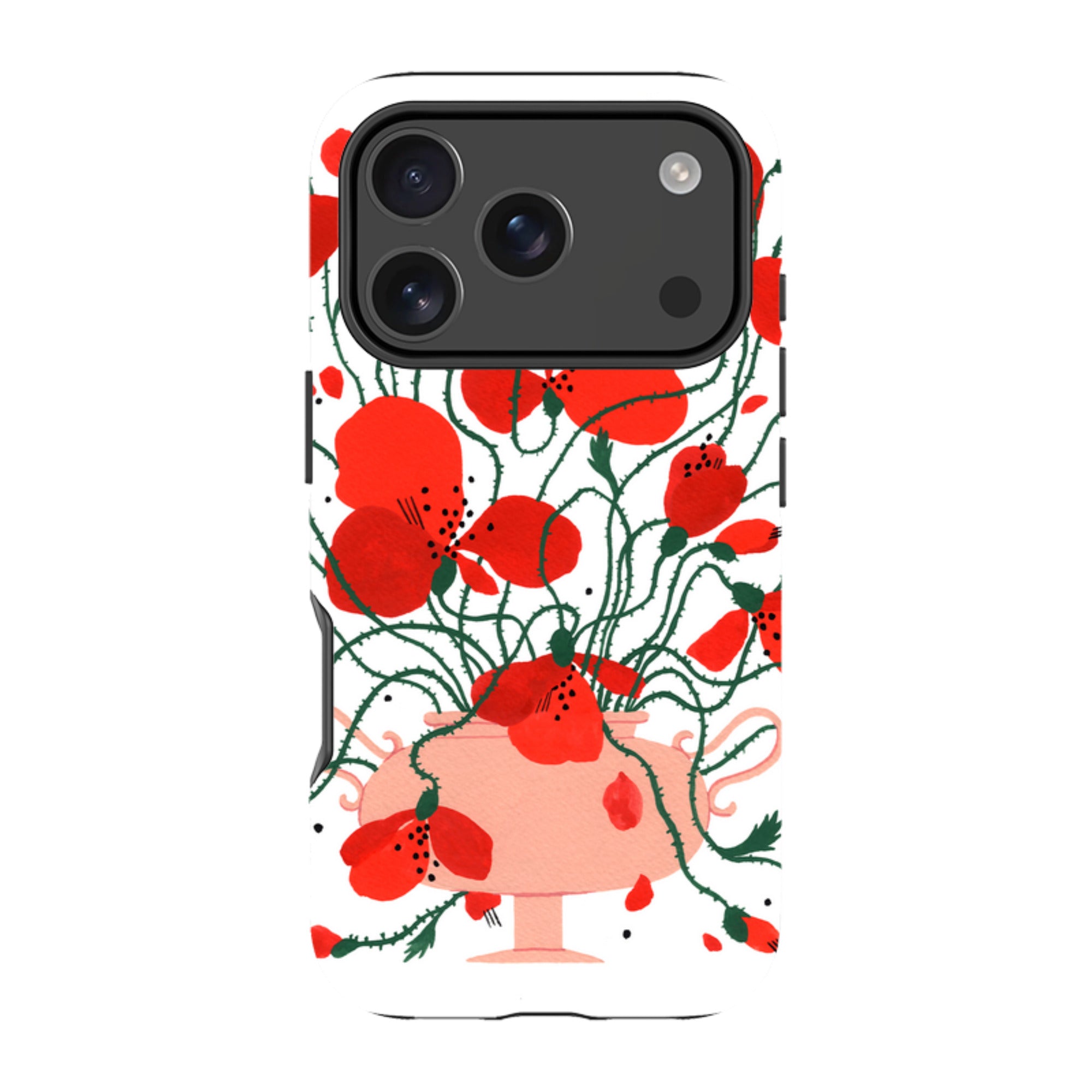 iPhone MagSafe Tough Case -  Poppies By Madalina Andronic