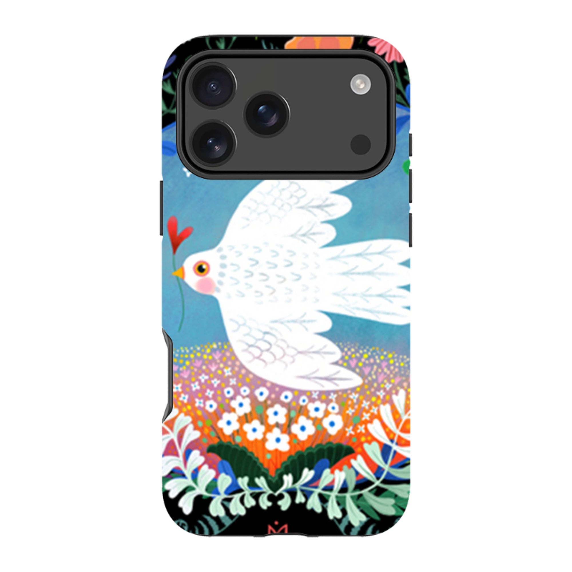 iPhone MagSafe Tough Case - Peace Bird By Mia Underwood