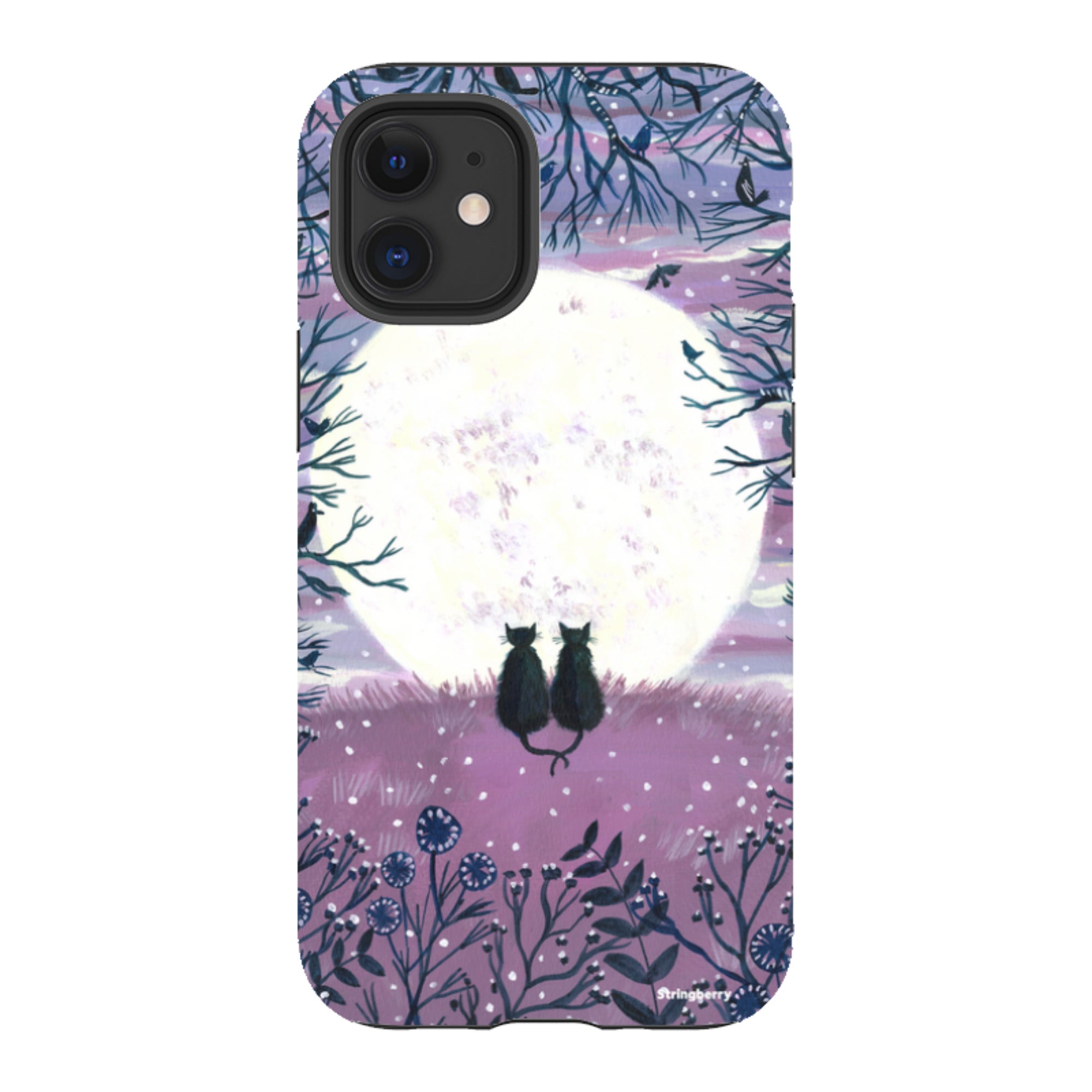 iPhone Tough Case - Winter Cats II By Mary Stubberfield