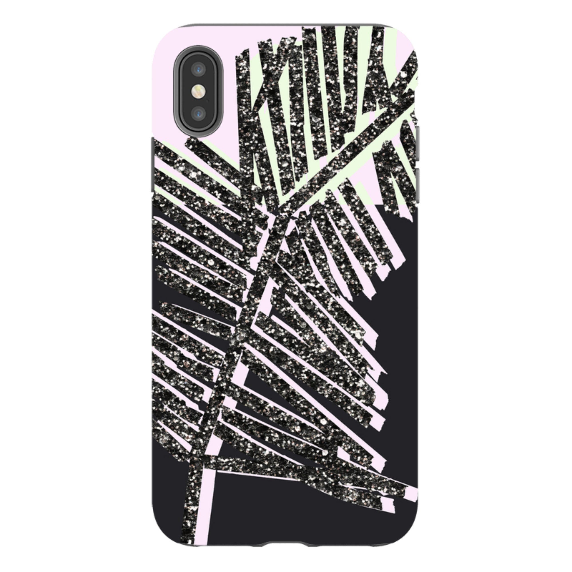 iPhone Tough Case - Glitter Palm By Kitty Joseph