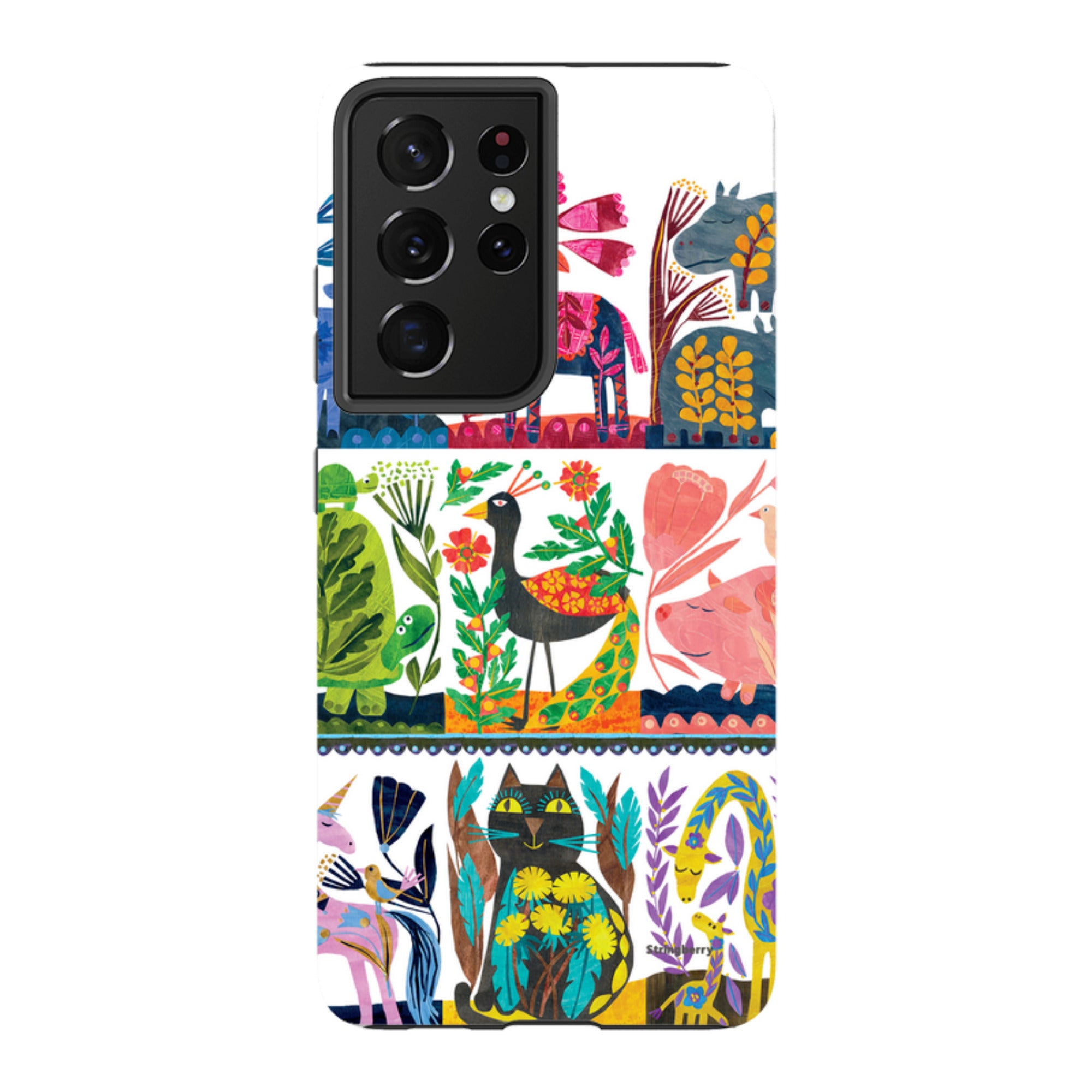 Samsung Tough Case - Folk Colour By Tracey English