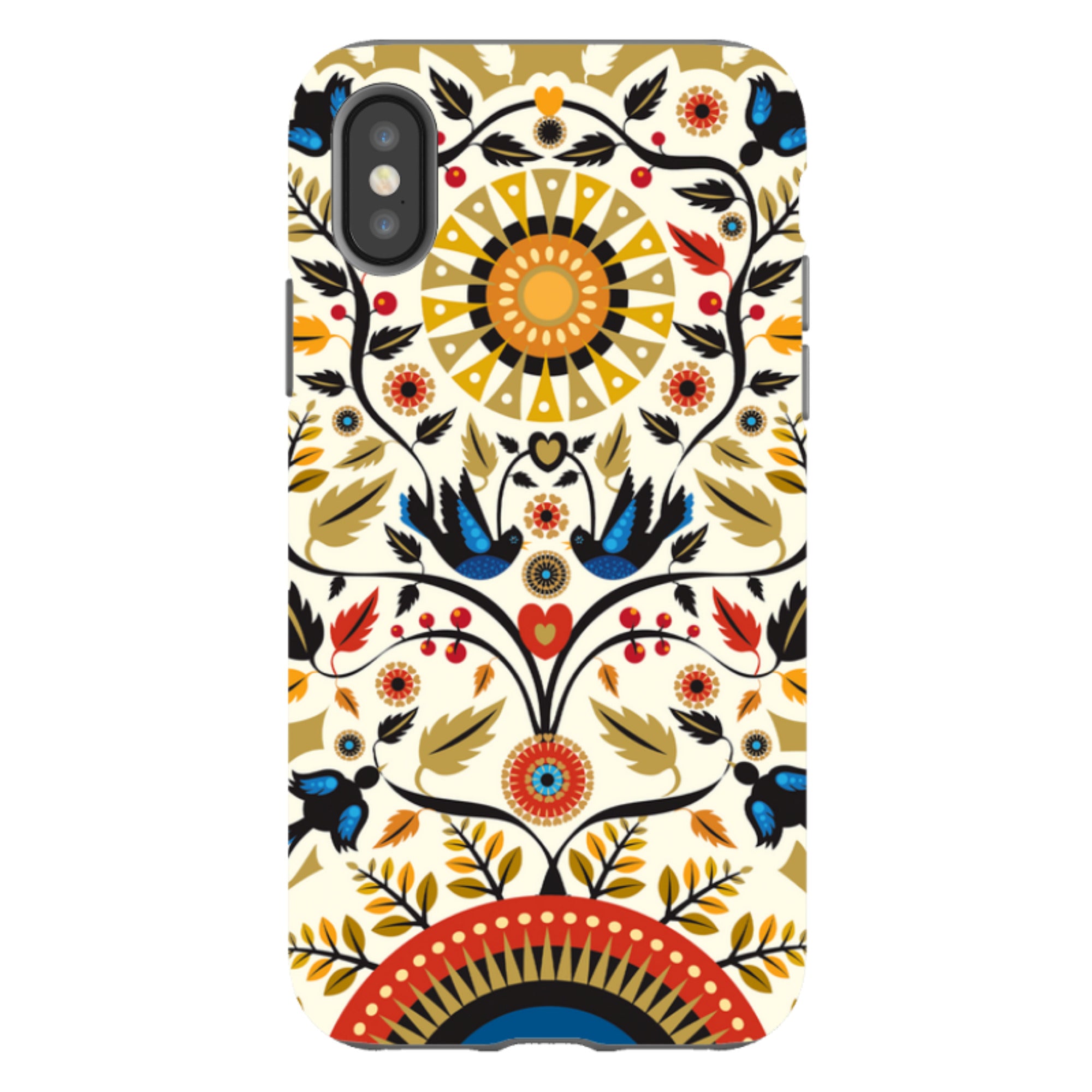 iPhone Tough Case - Sungrow By Patternistas
