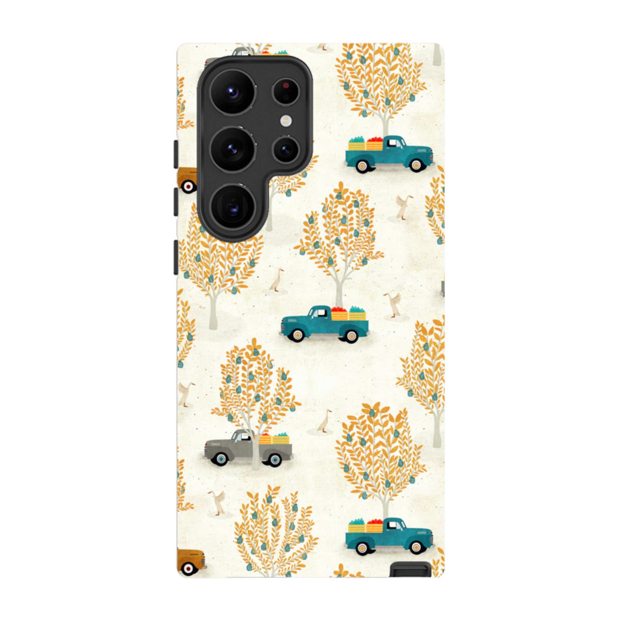 Samsung Tough Case - Pear Trees and Trucks By Katherine Quinn