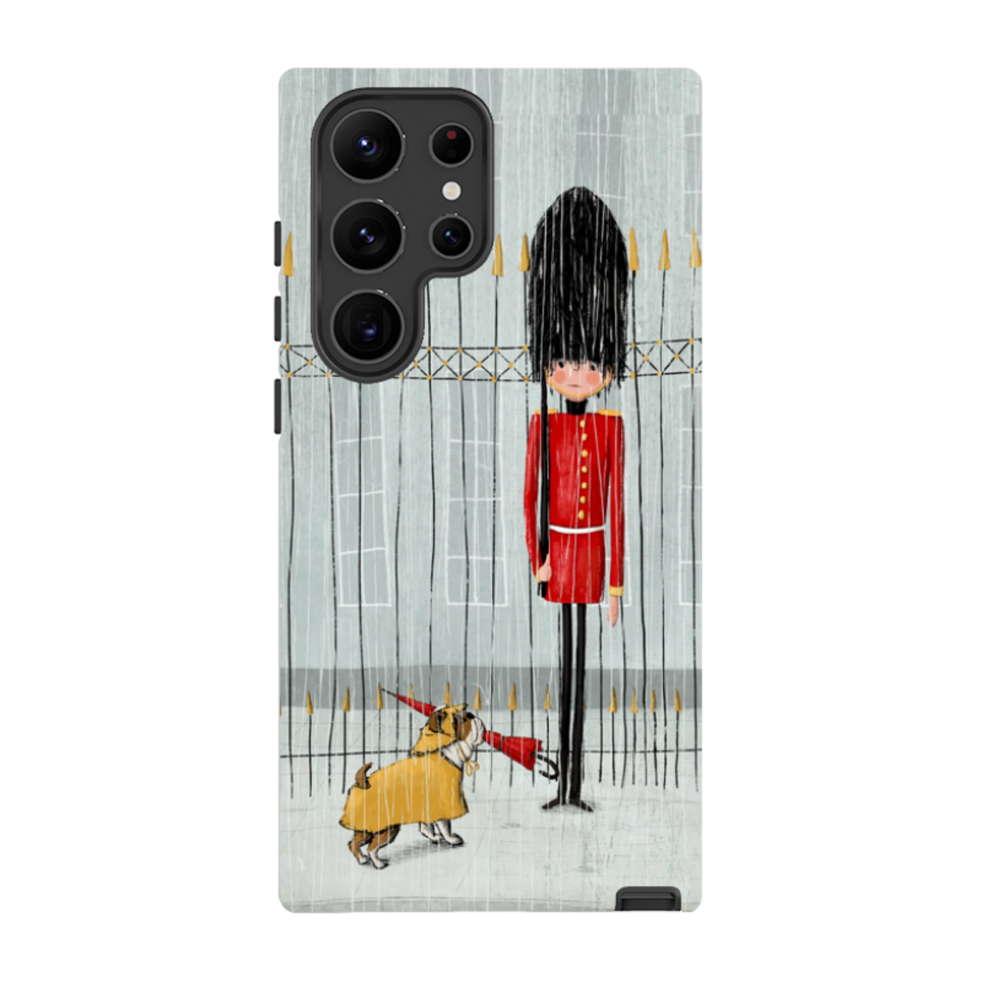 Samsung Tough Case - London In Rain By Maja Lindberg