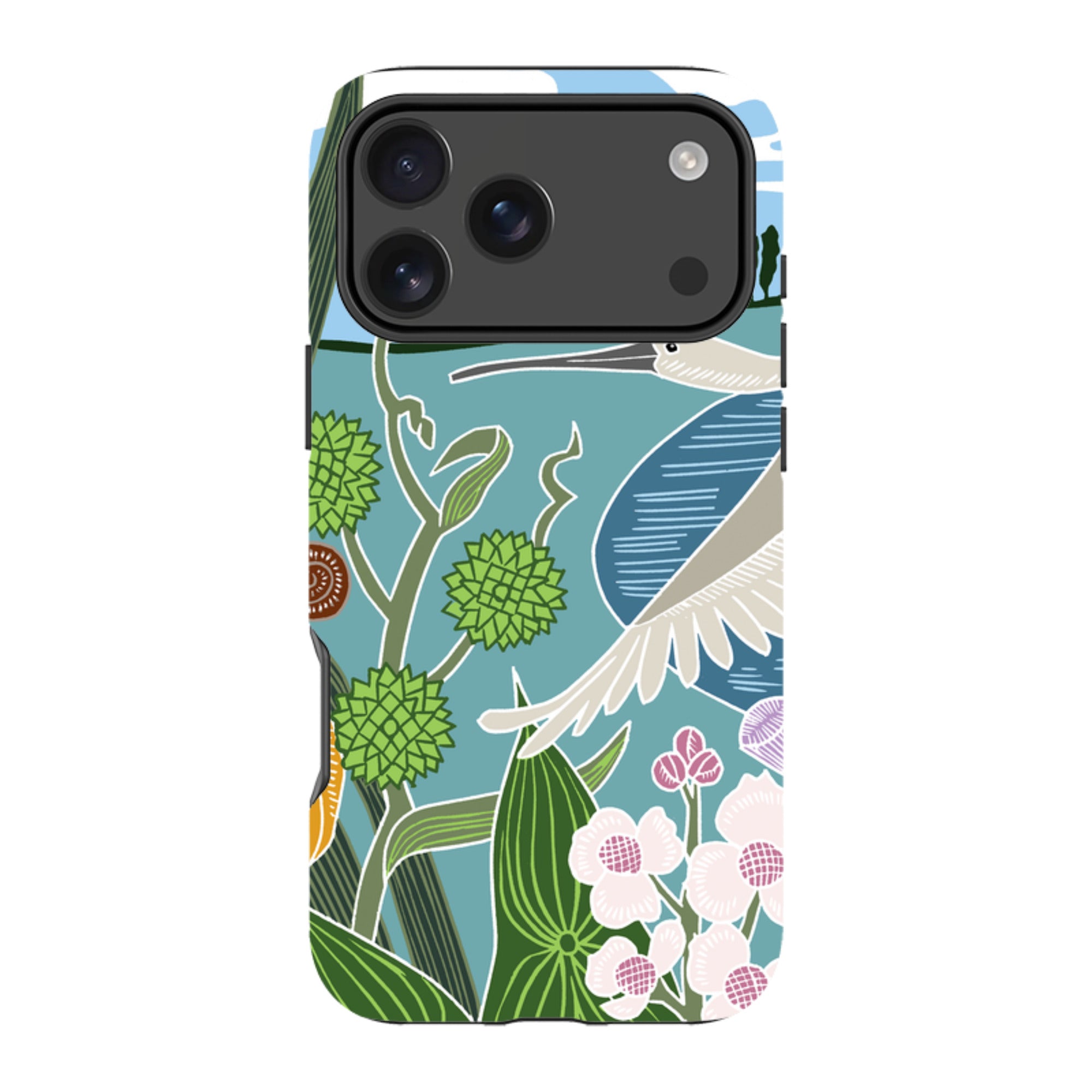 iPhone Tough Case - Spoonbill By Kate Heiss
