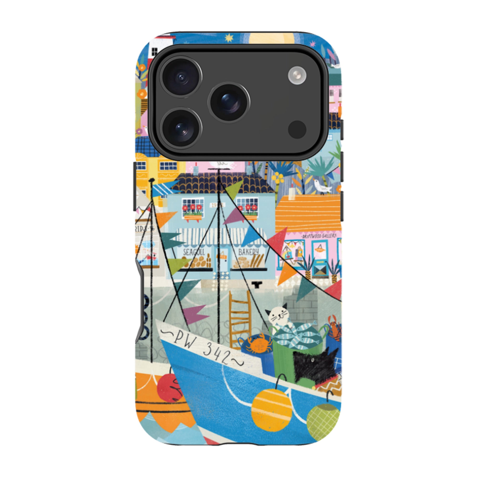 iPhone MagSafe Tough Case - Night Harbour 1 By Ali Brookes