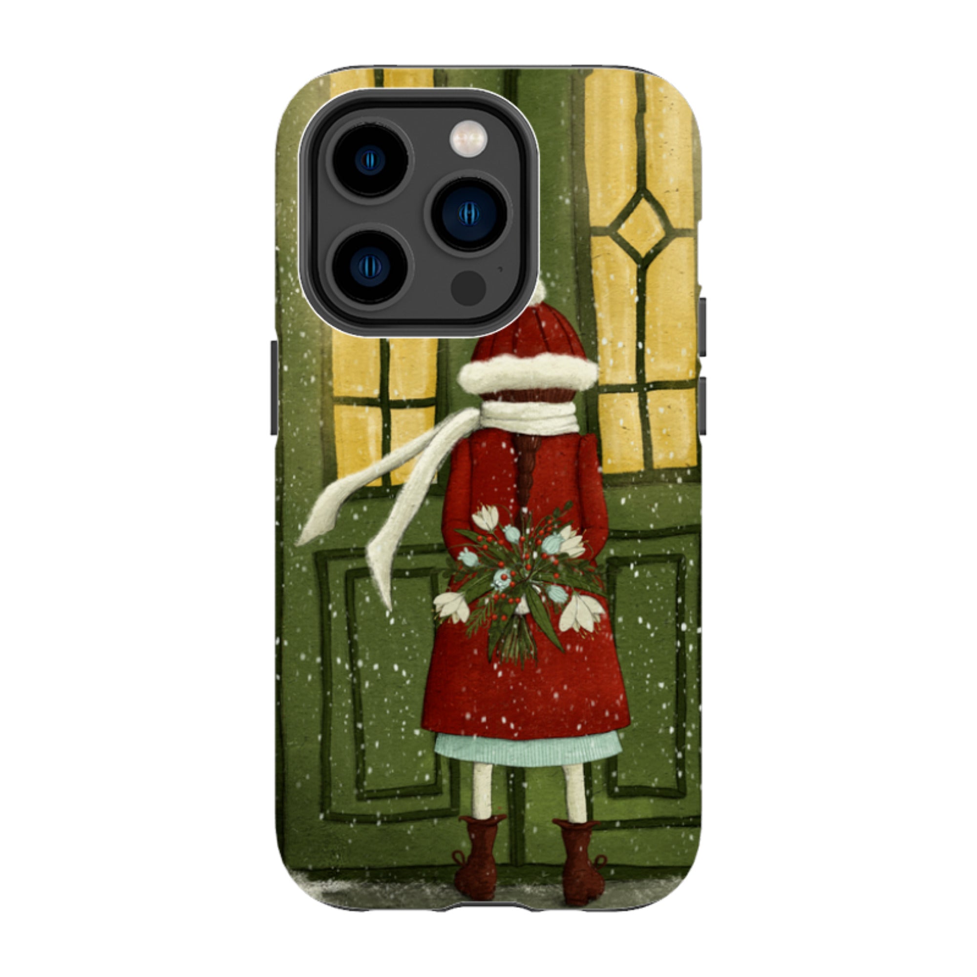 iPhone MagSafe Tough Case -  Winter Flowers By Maja Lindberg