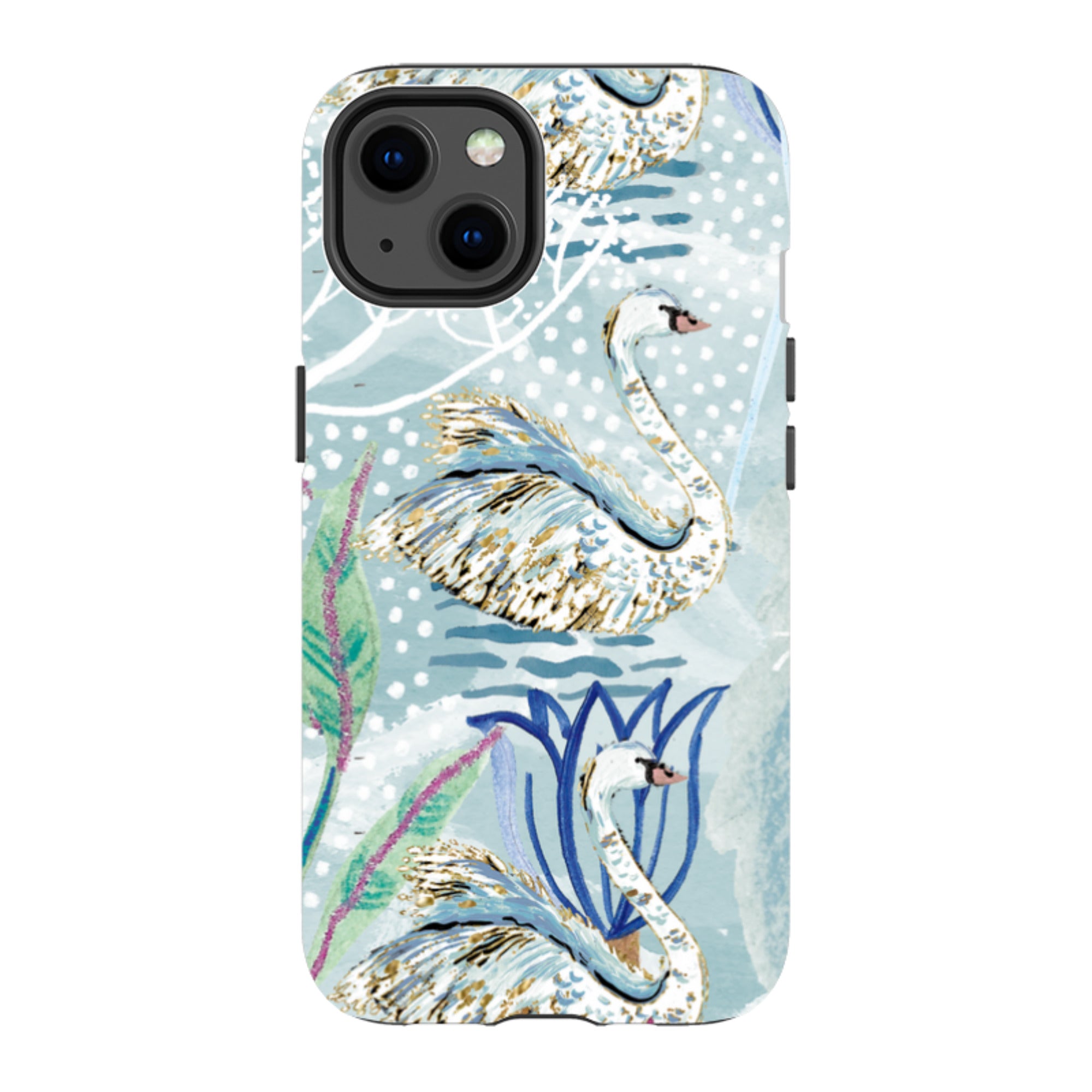 iPhone Tough Case - Seven Swans III By Emma Frances Grant