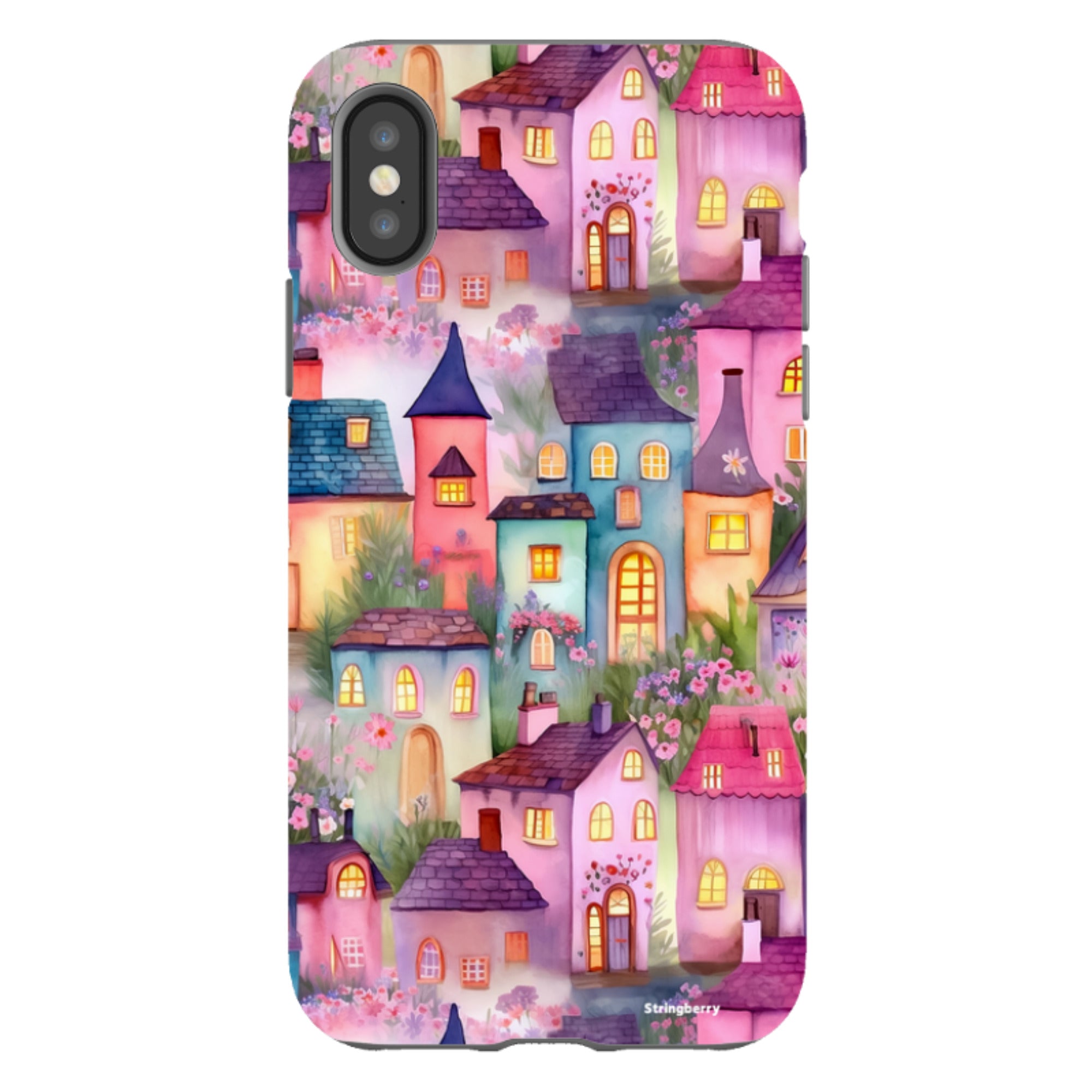 iPhone Tough Case - Fairy Houses