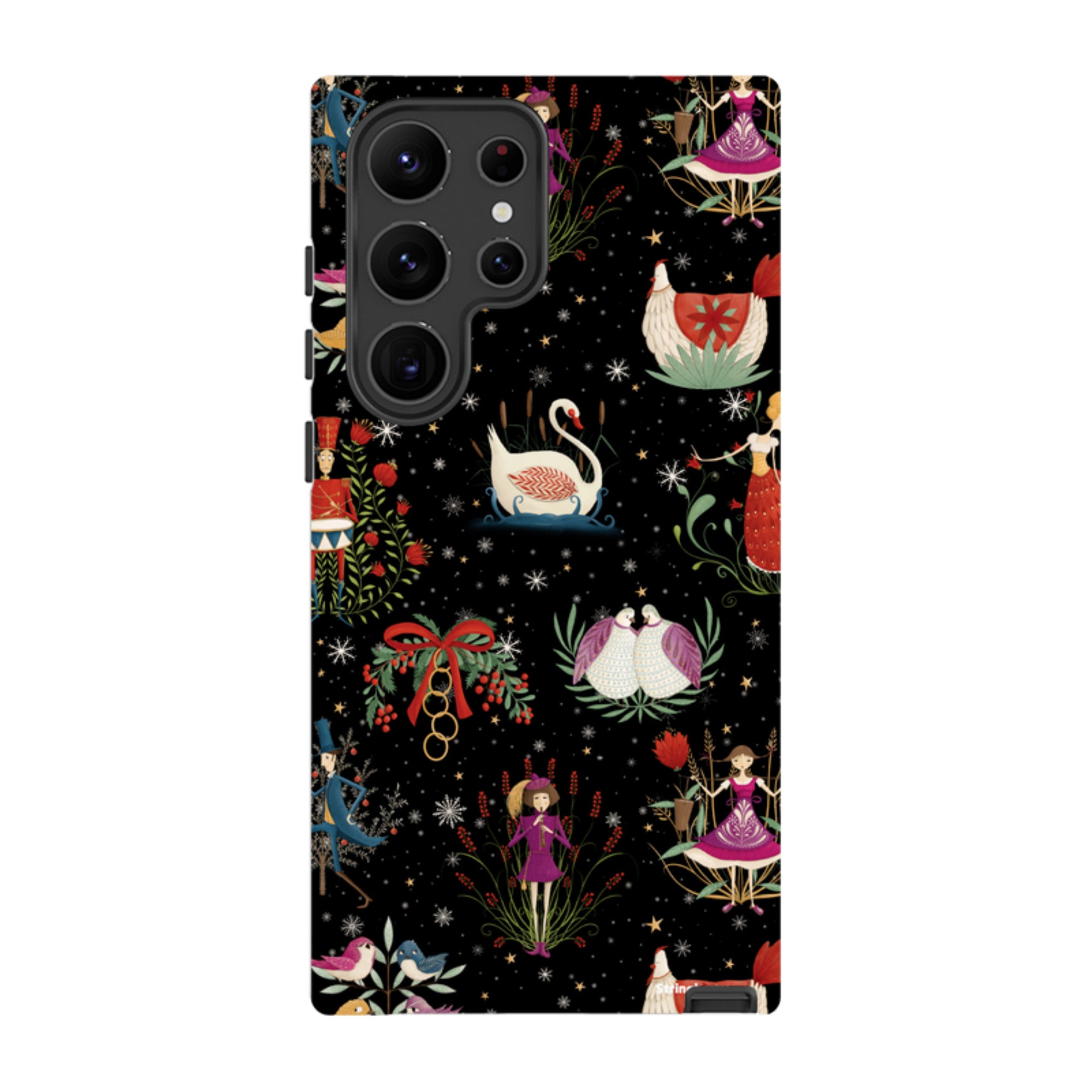 Samsung Tough Case - Twelve Days Black By Maja Lindberg