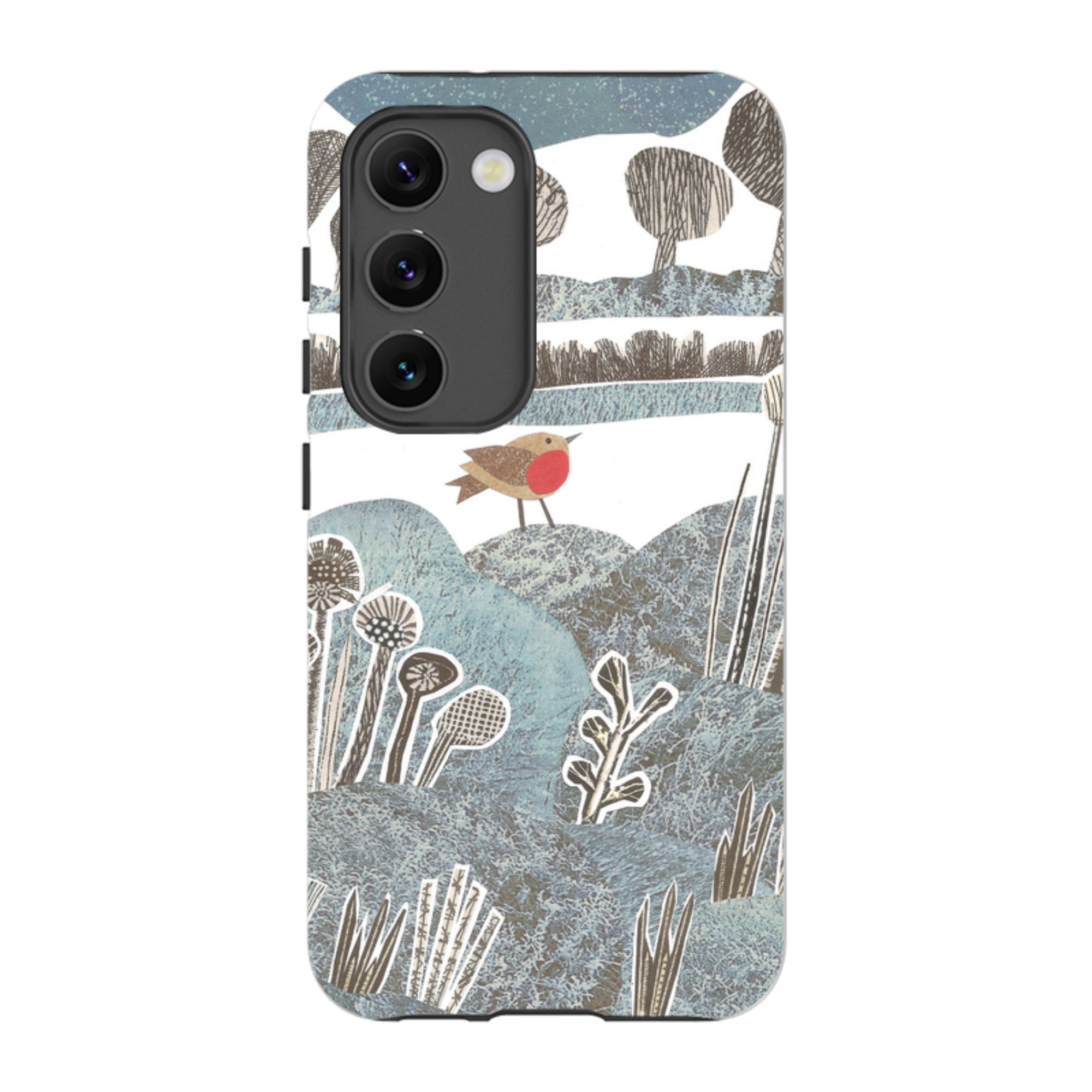 Samsung Tough Case - Frost Robin By Jane Robbins