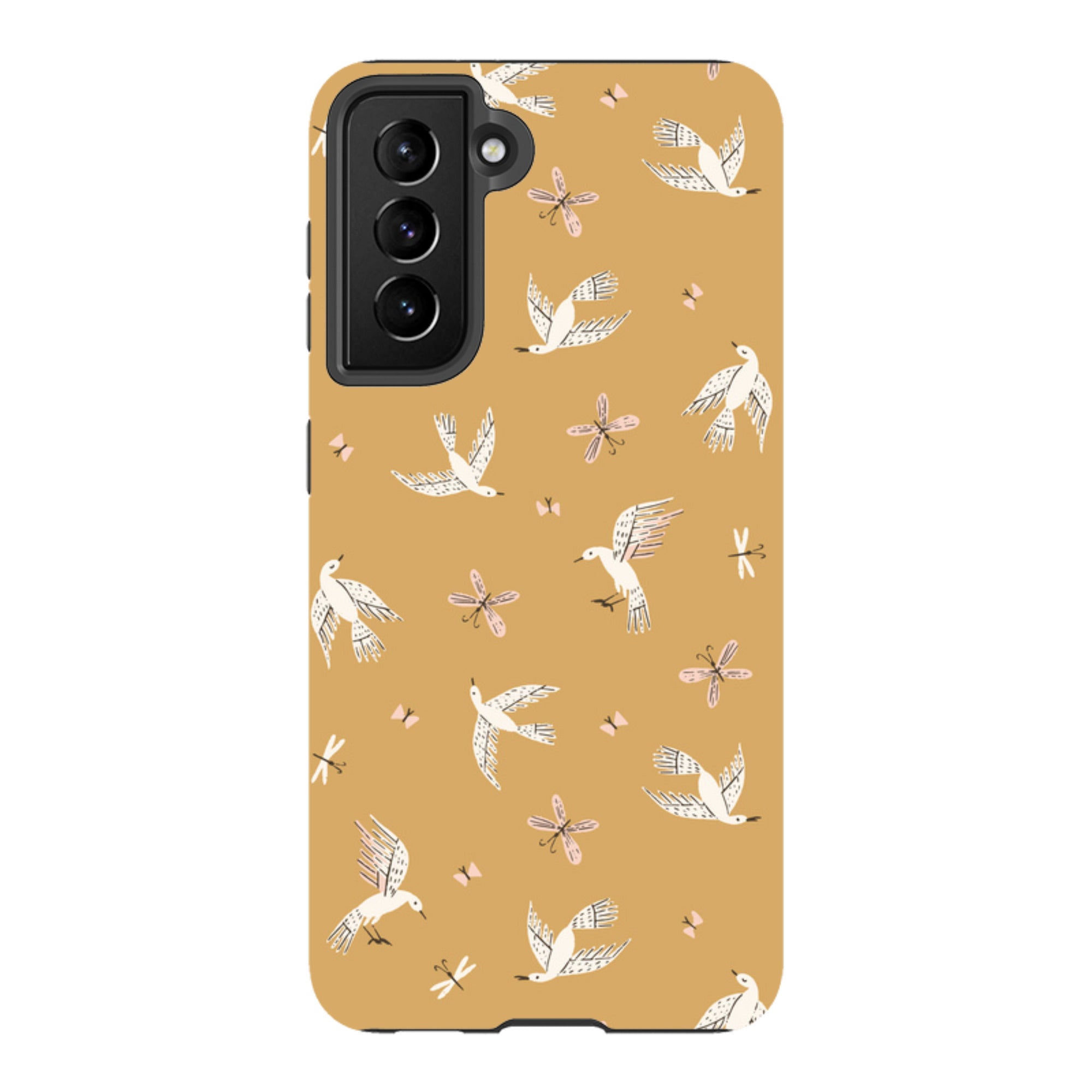 Samsung Tough Case - Birds And Butterflies By Meghann Rader