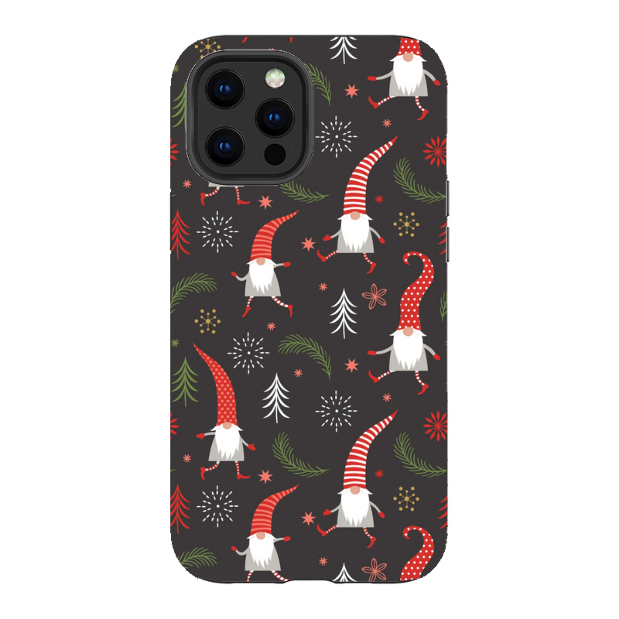 iPhone Tough Case - Merry Xmas Pattern