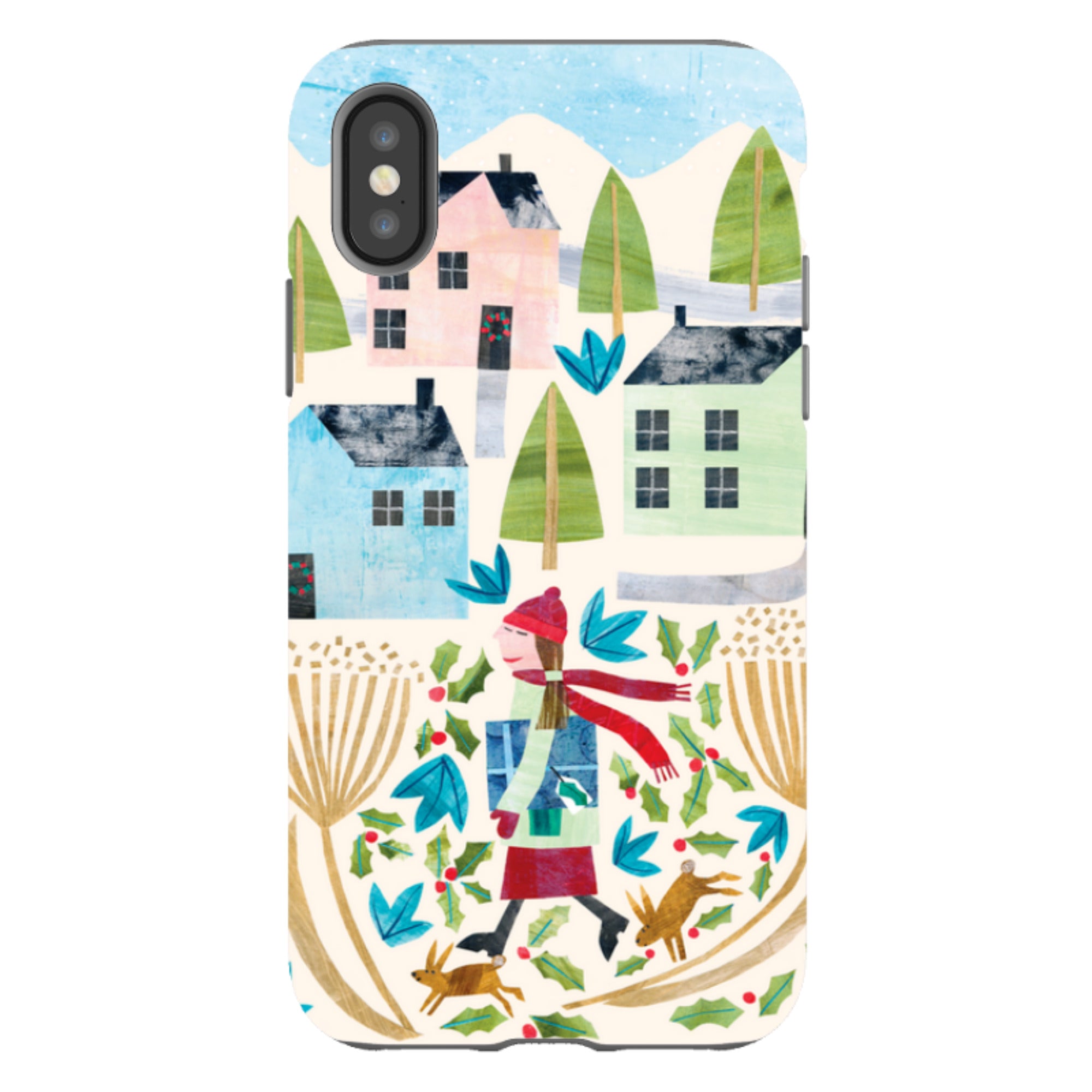 iPhone Tough Case - Xmas Presents By Tracey English