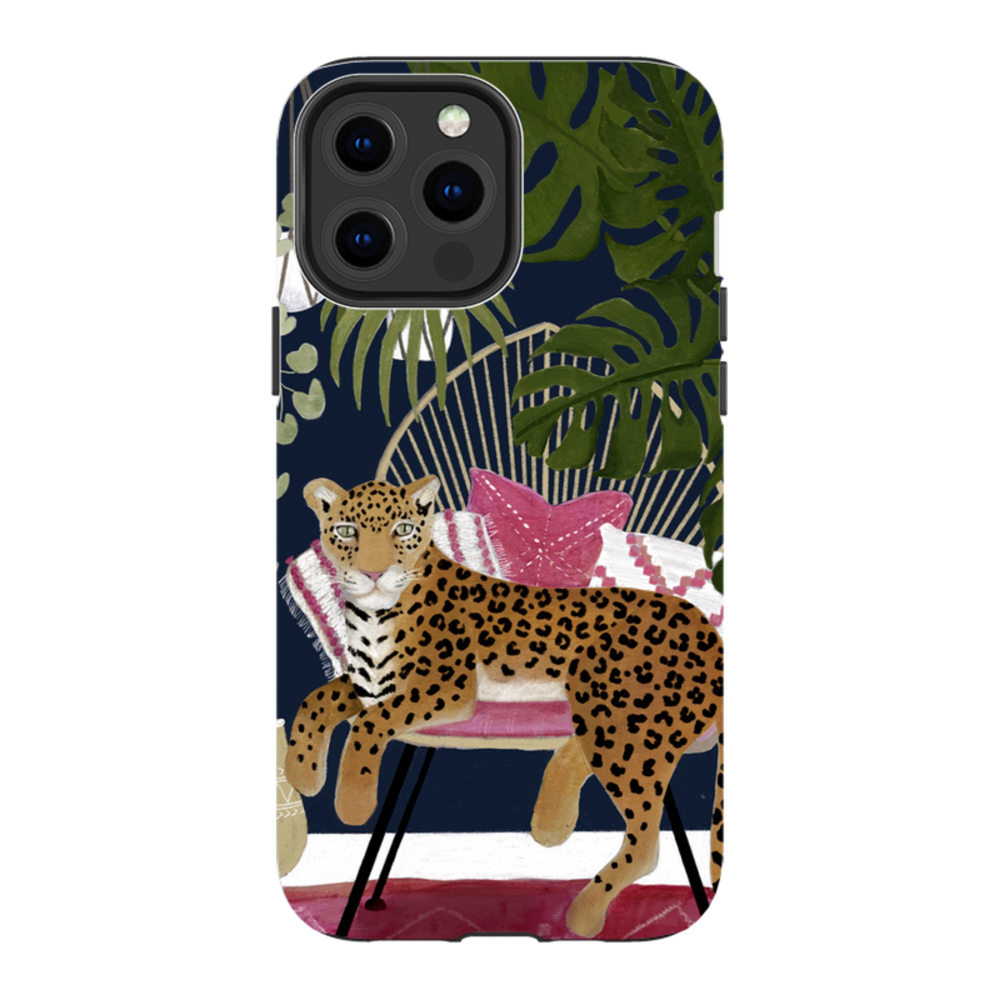 iPhone MagSafe Tough Case - Boho Leopard By Bex Parkin