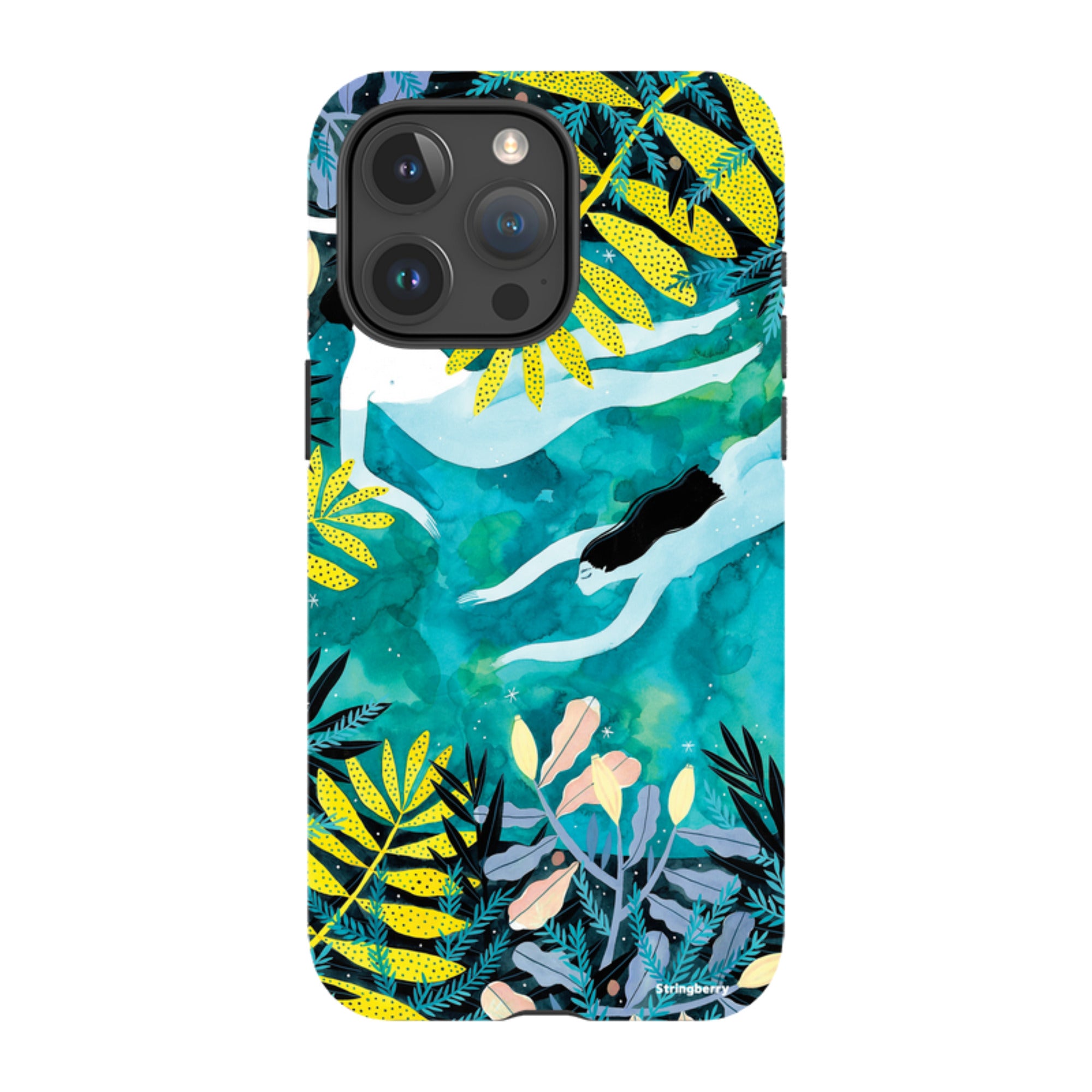 iPhone Tough Case - Night Swimming By Madalina Andronic