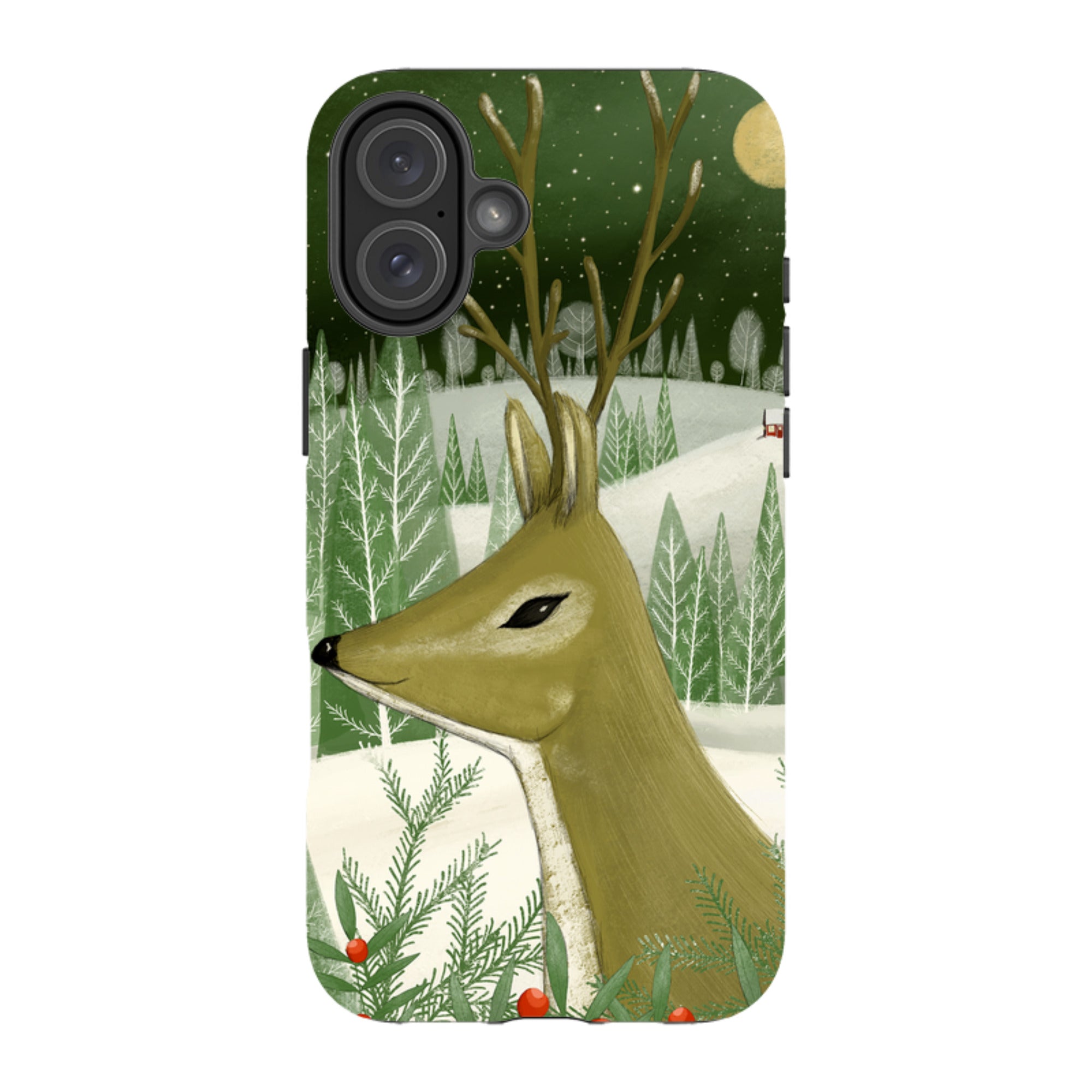 iPhone Tough Case - Reindeer By Maja Lindberg