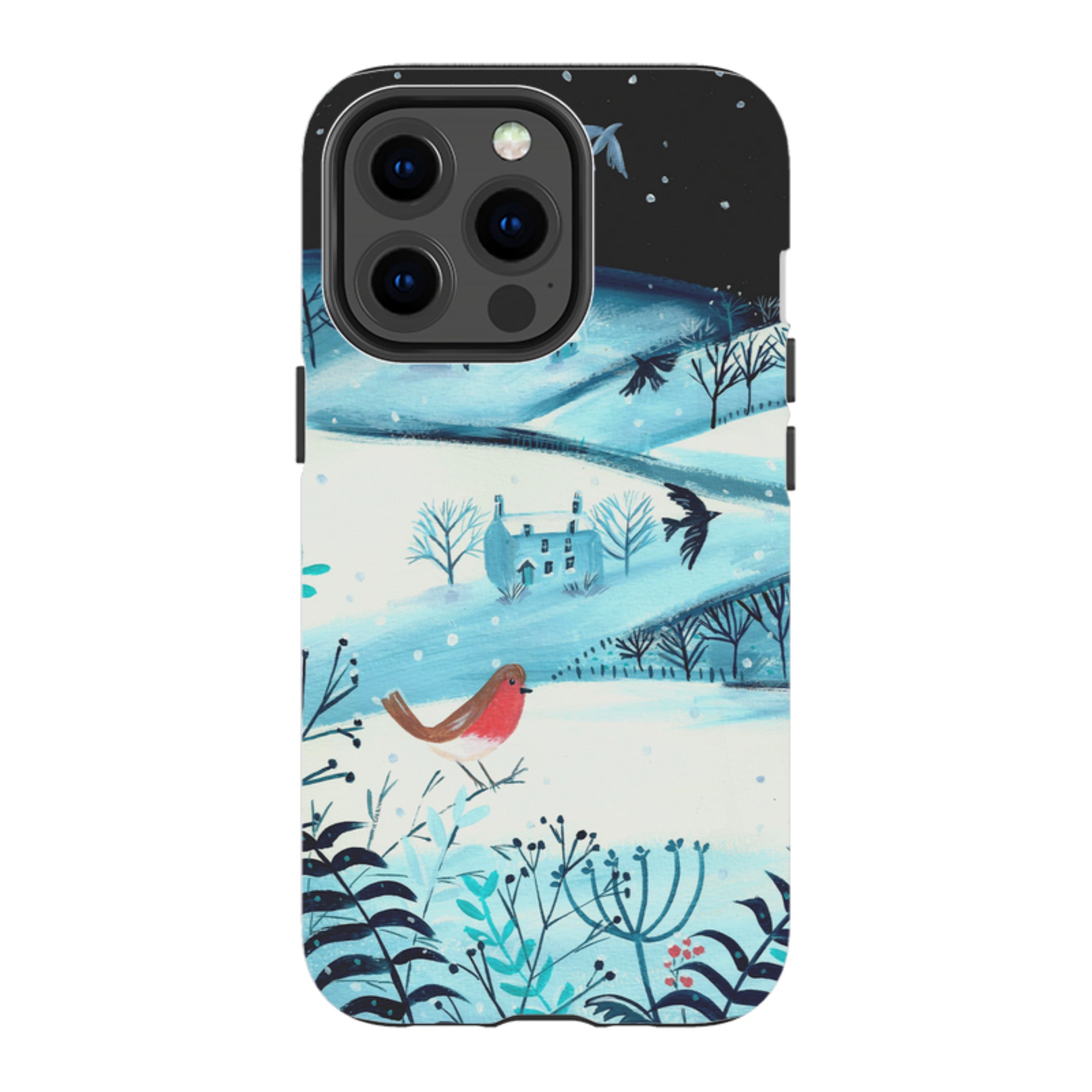 iPhone Tough Case - Winterscape-1 By Mary Stubberfield