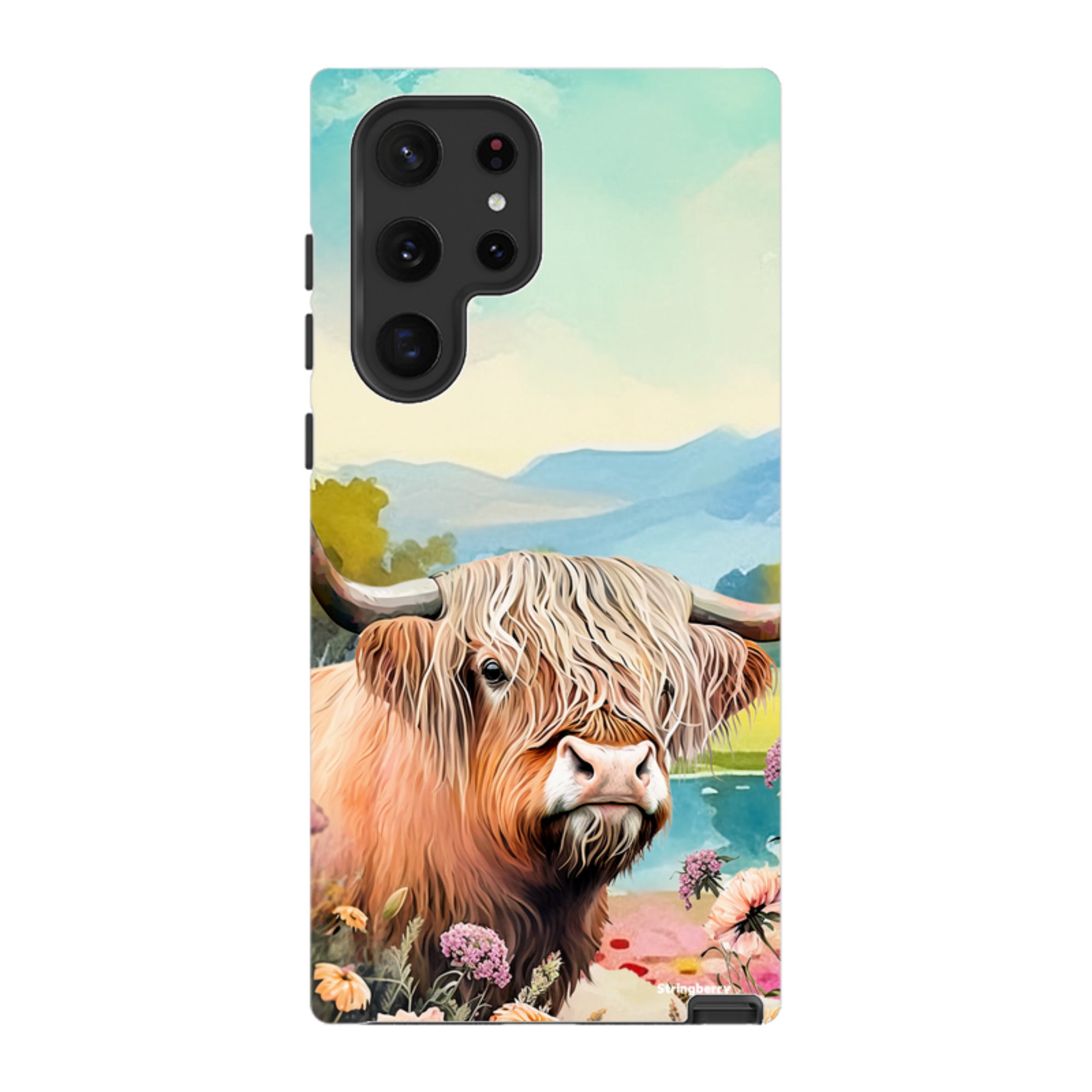 Samsung Tough Case - Highland Cow I