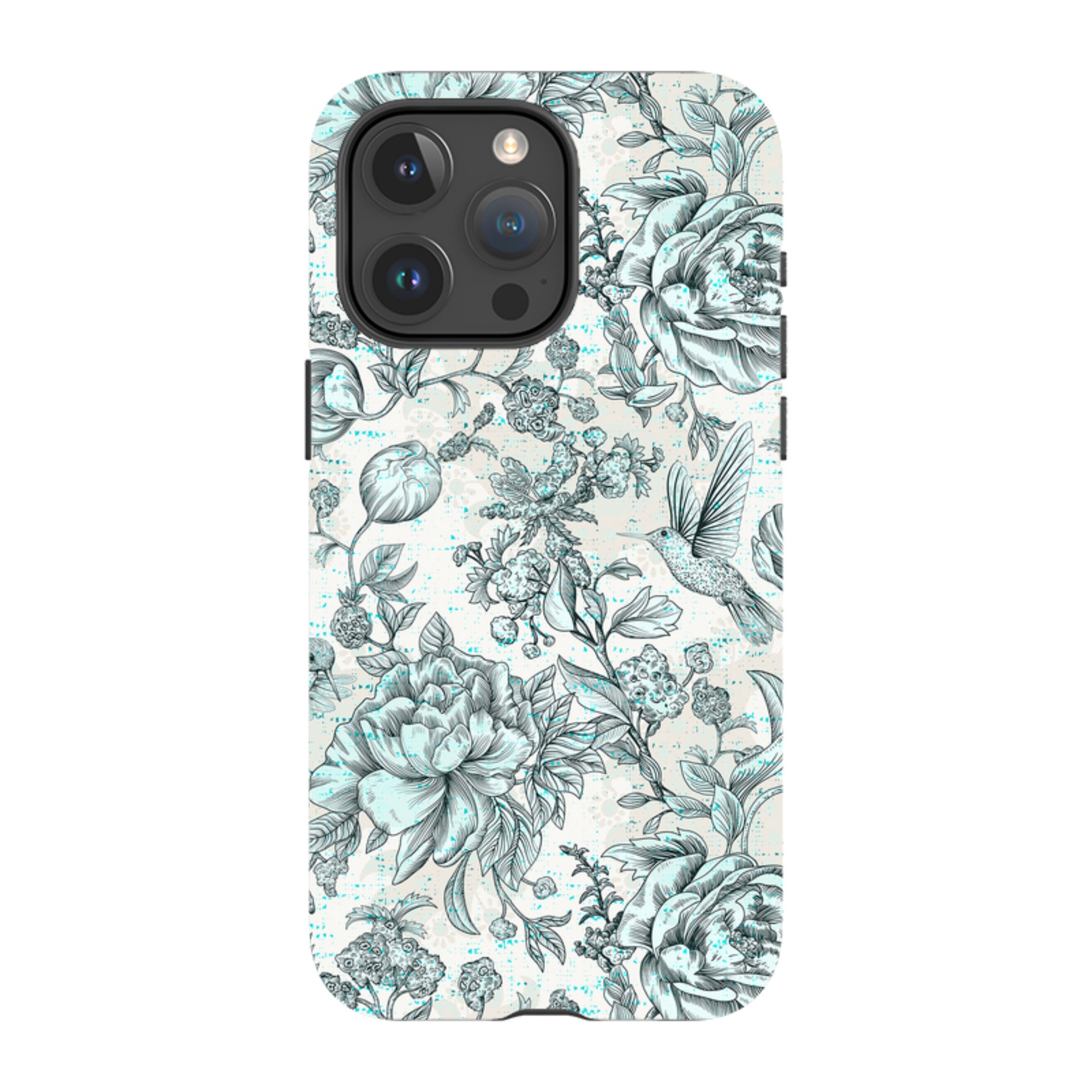 iPhone MagSafe Tough Case -  Blue Peonies