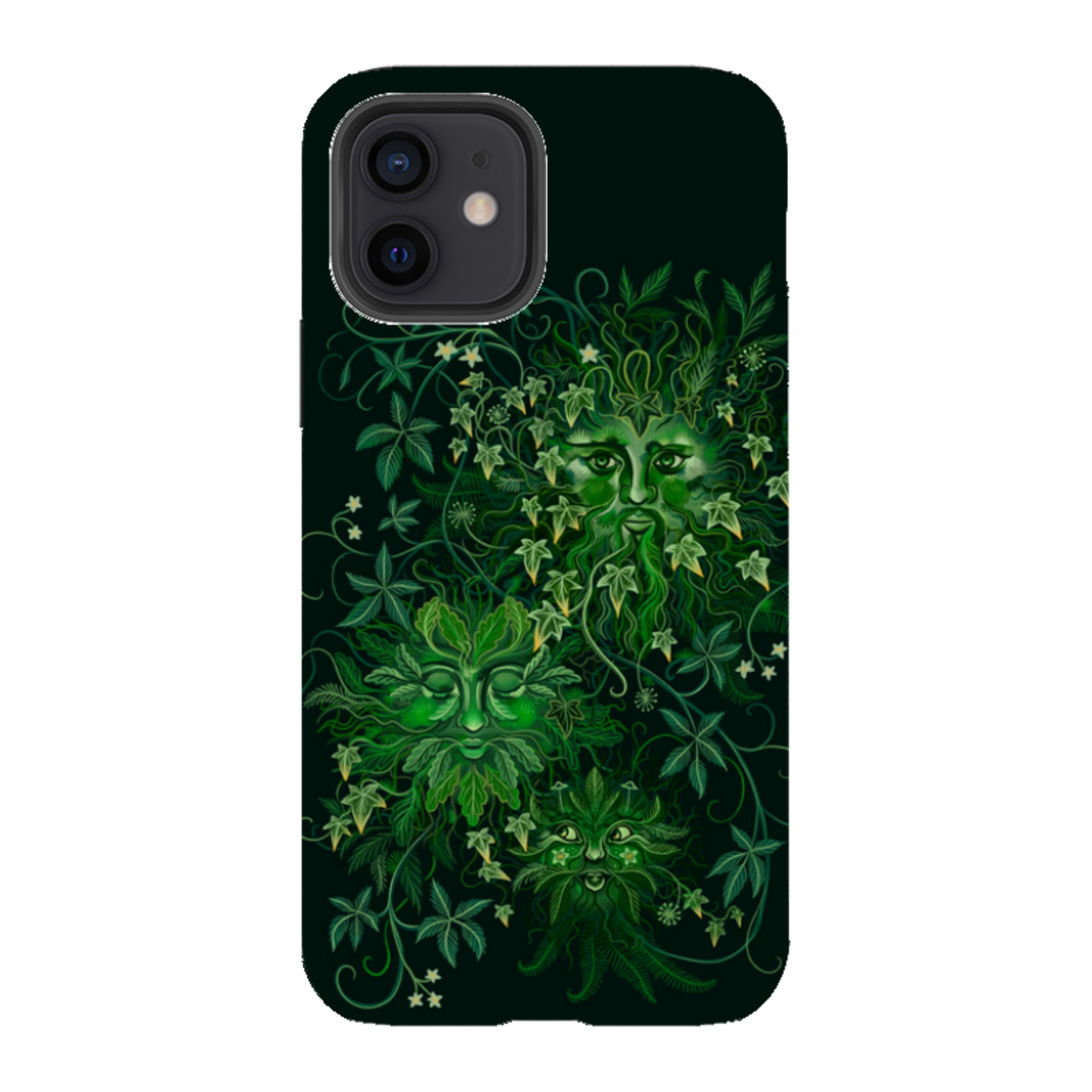 iPhone Tough Case - Green Man By Anna Stead