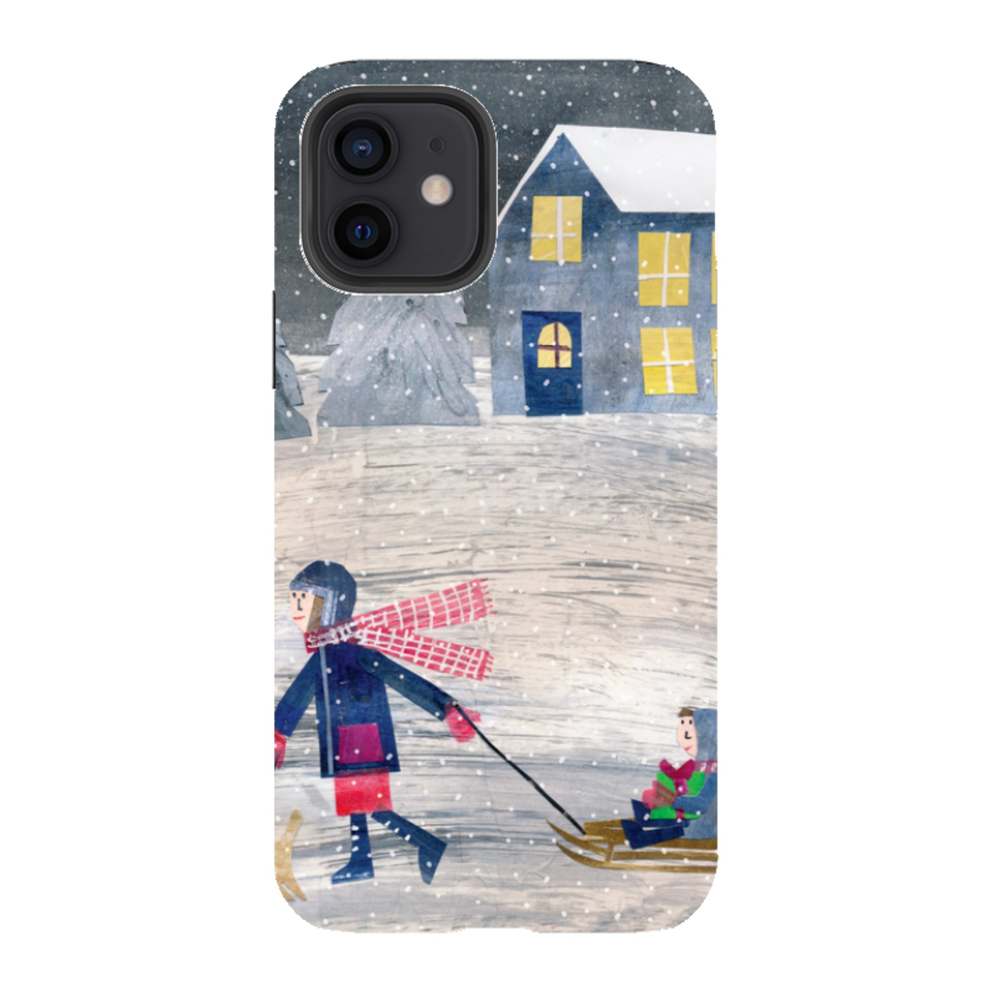 iPhone Tough Case - Sledging By Tracey English