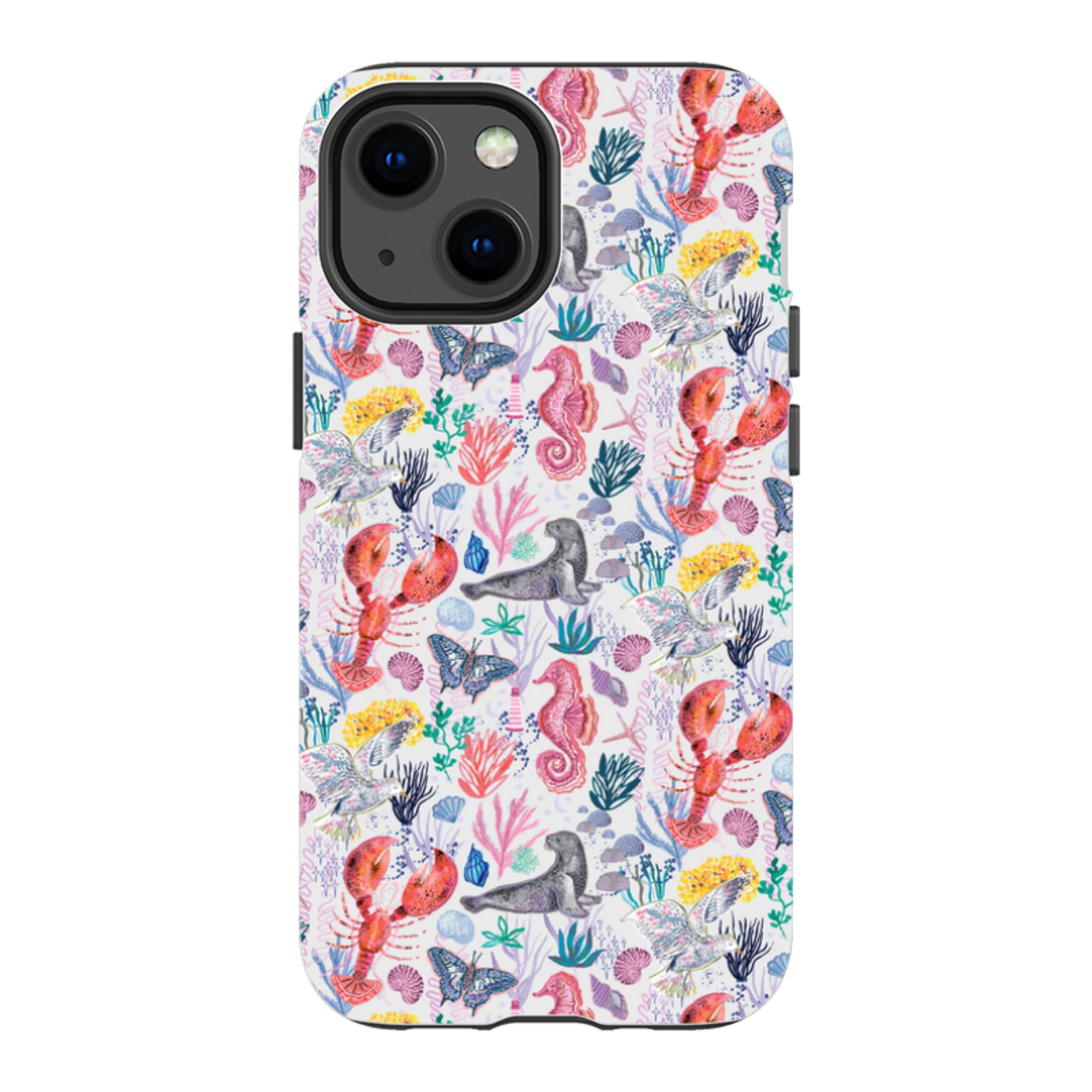 iPhone Case - Coastline Pattern-D By Emma Frances Grant