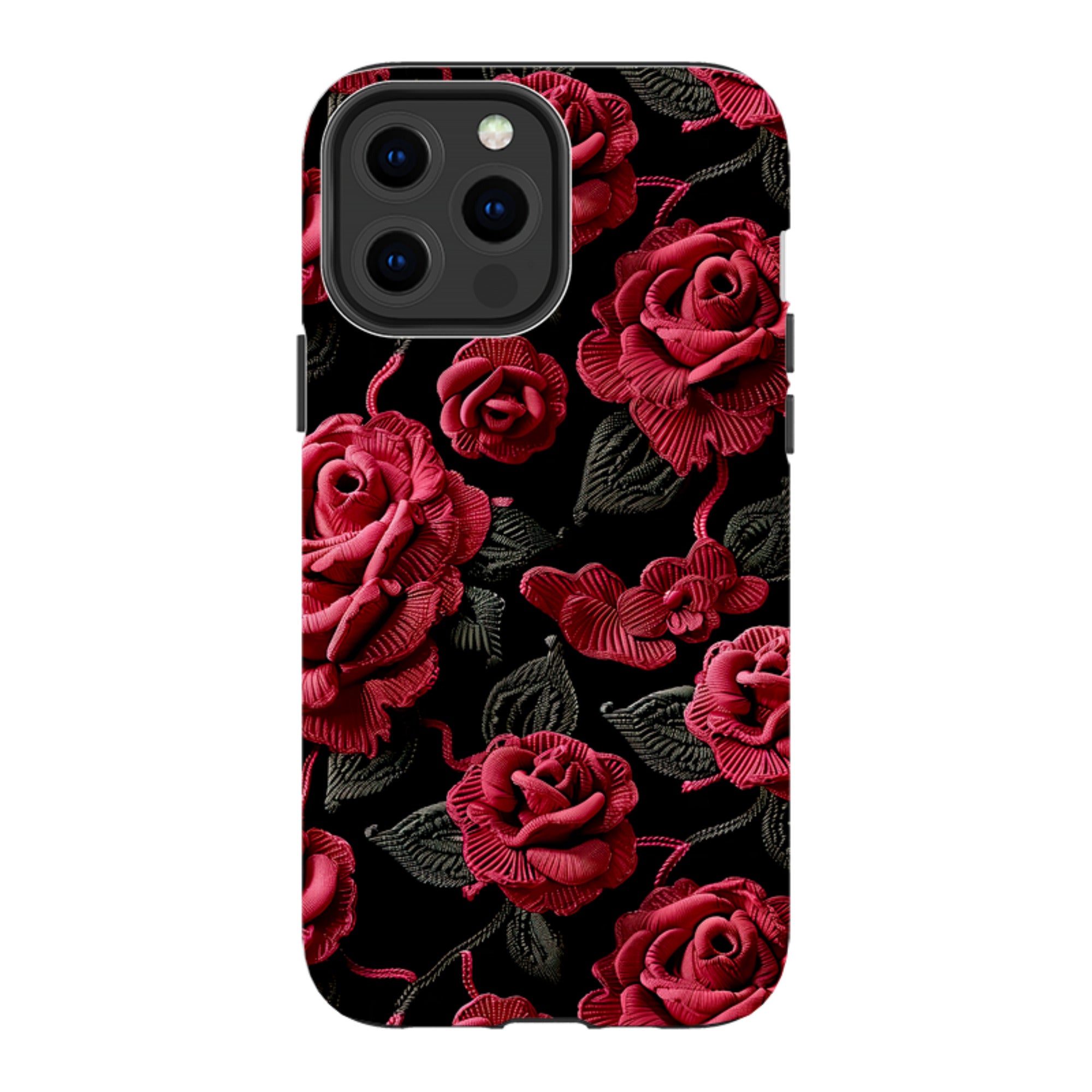 iPhone Case - Dark Roses