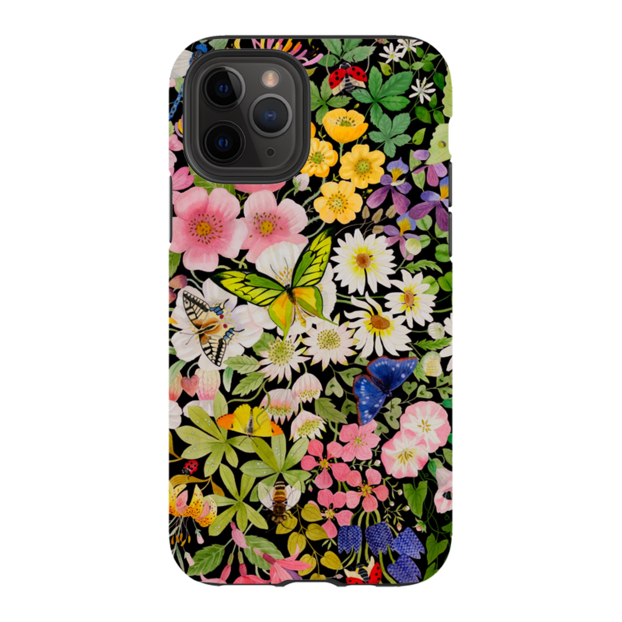 iPhone Tough Case - Wild Flowers By Bex Parkin