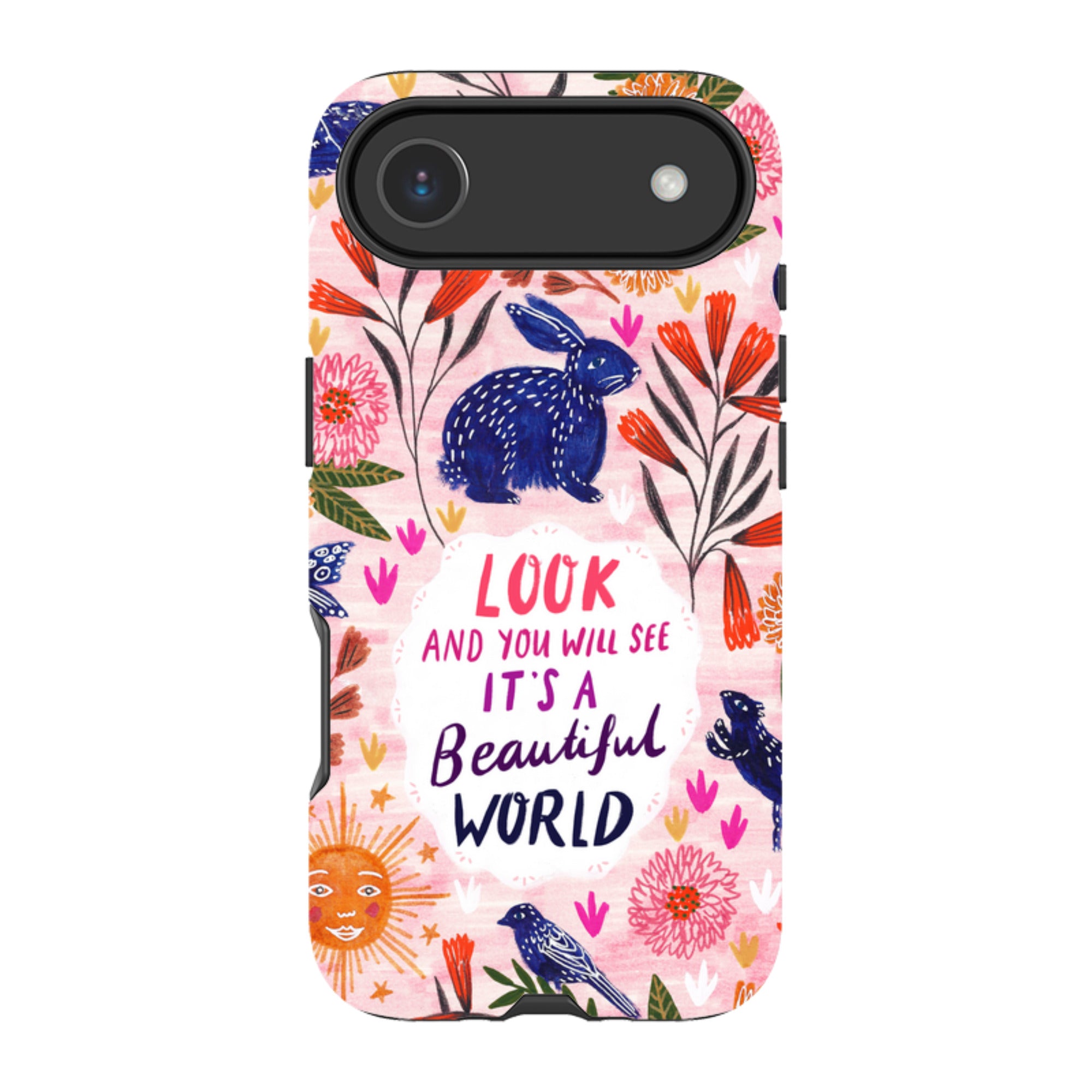iPhone Tough Case - Beautiful World By Lee Foster Wilson