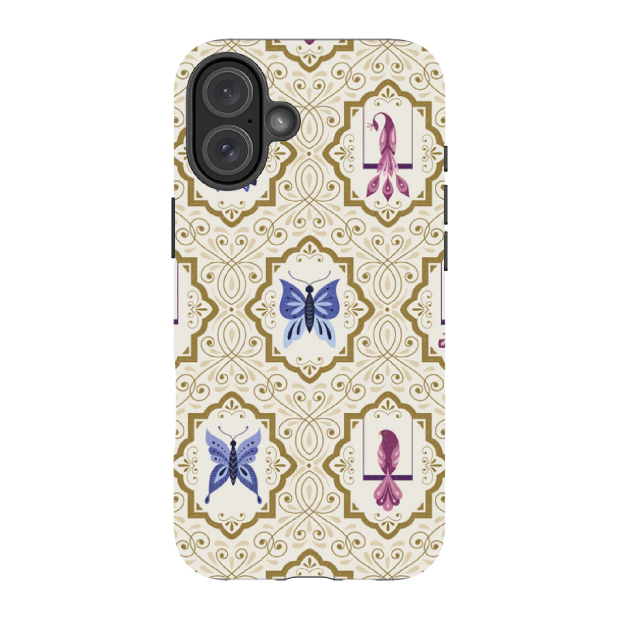 iPhone Tough Case - Wingframes Ivory By Jenny Zemanek