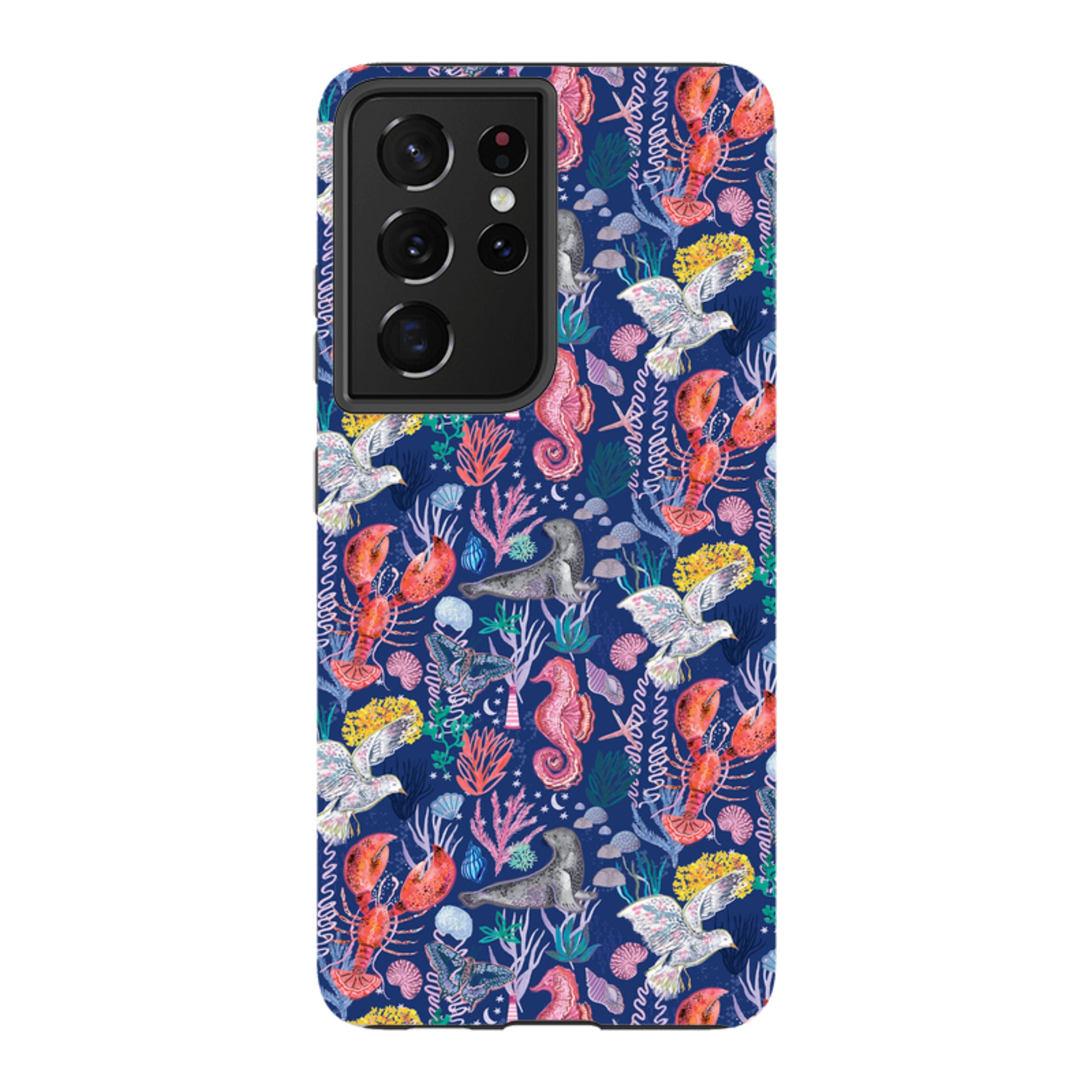 Samsung Tough  Case - Coastline Pattern C By Emma Frances Grant