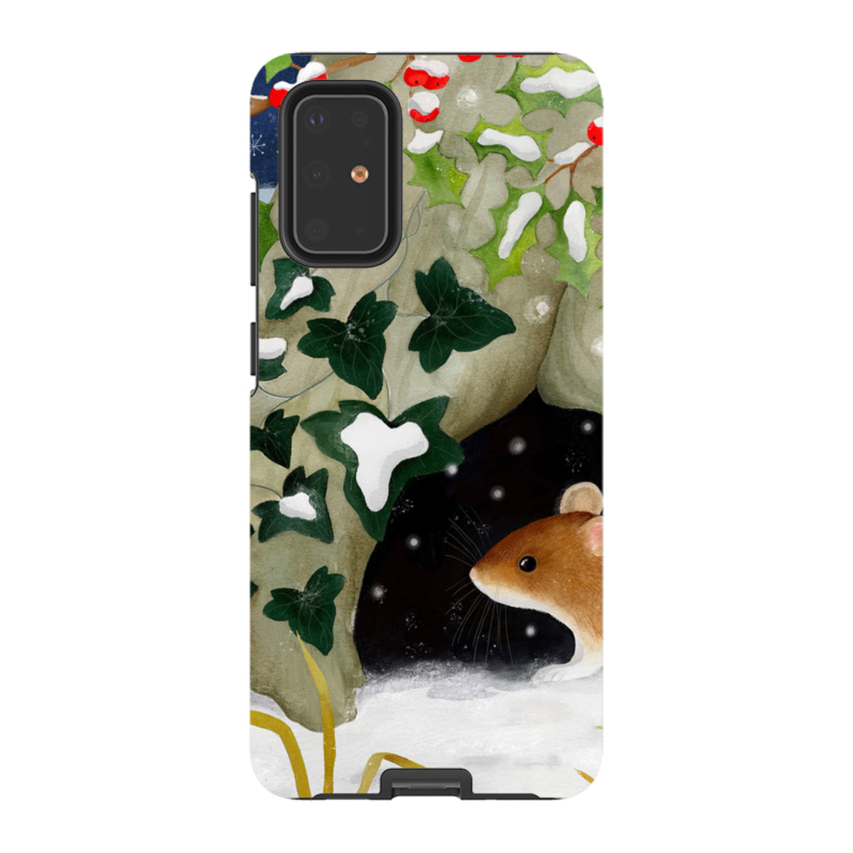 Samsung Tough Case - Winter Mouse By Bex Parkin