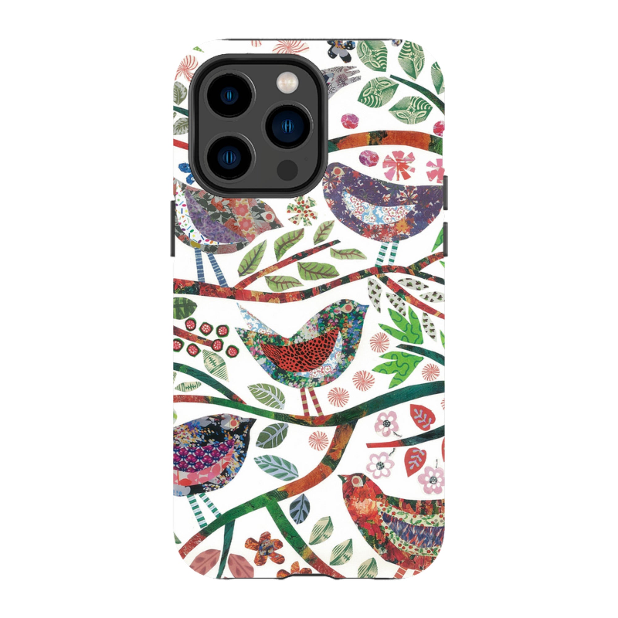 iPhone Tough Case - Vintage Birds By Jane Robbins