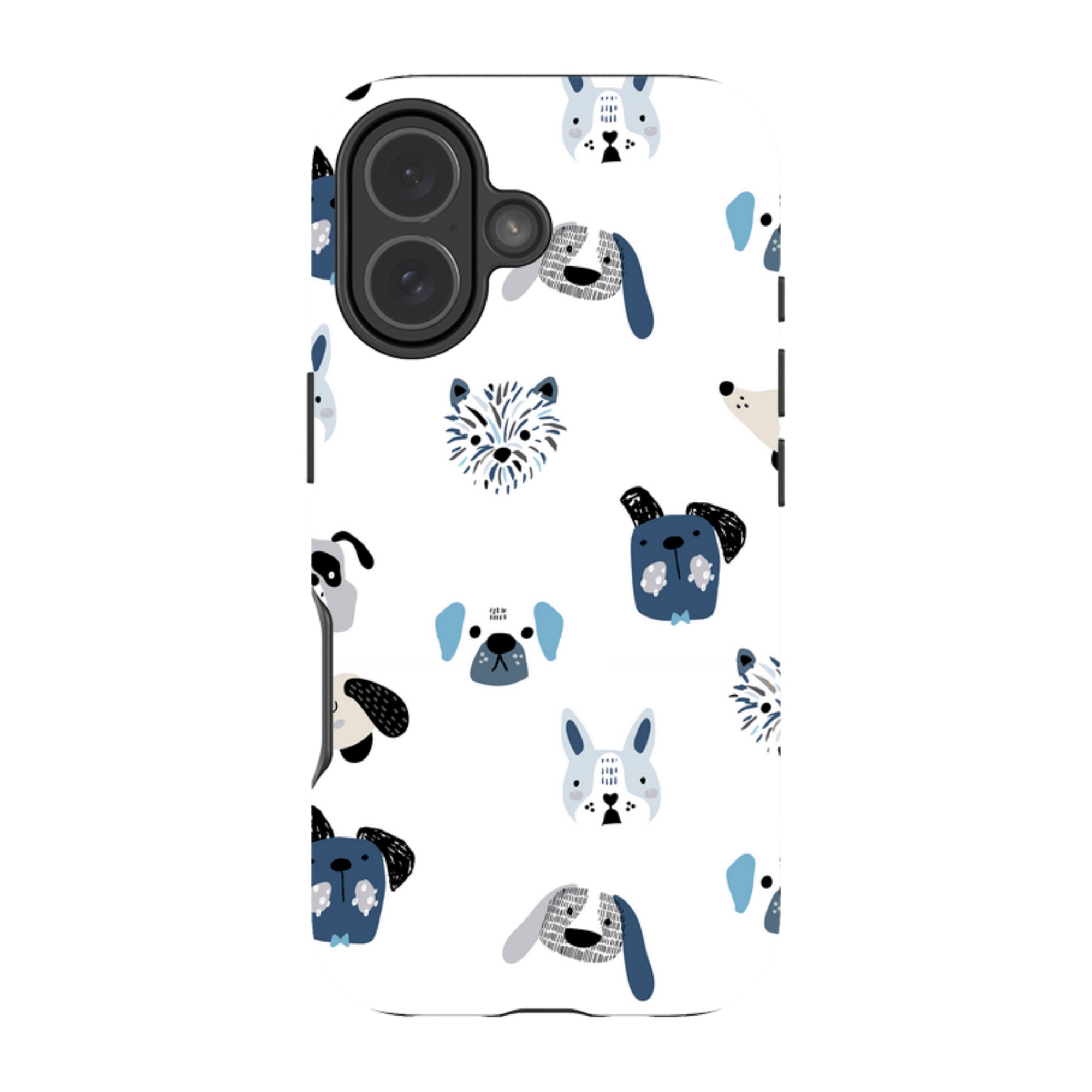 iPhone Tough Case - Dog Pattern