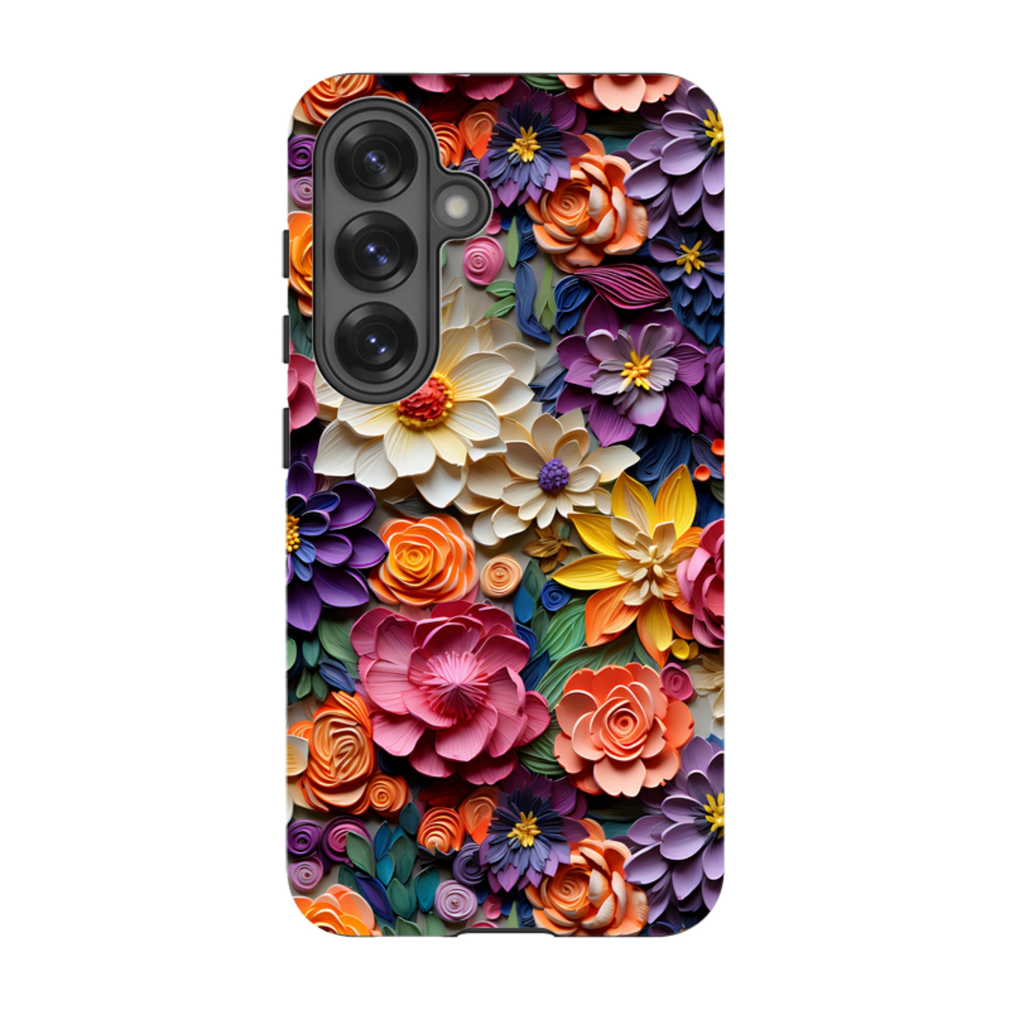 Samsung Tough Case - Violet Floral