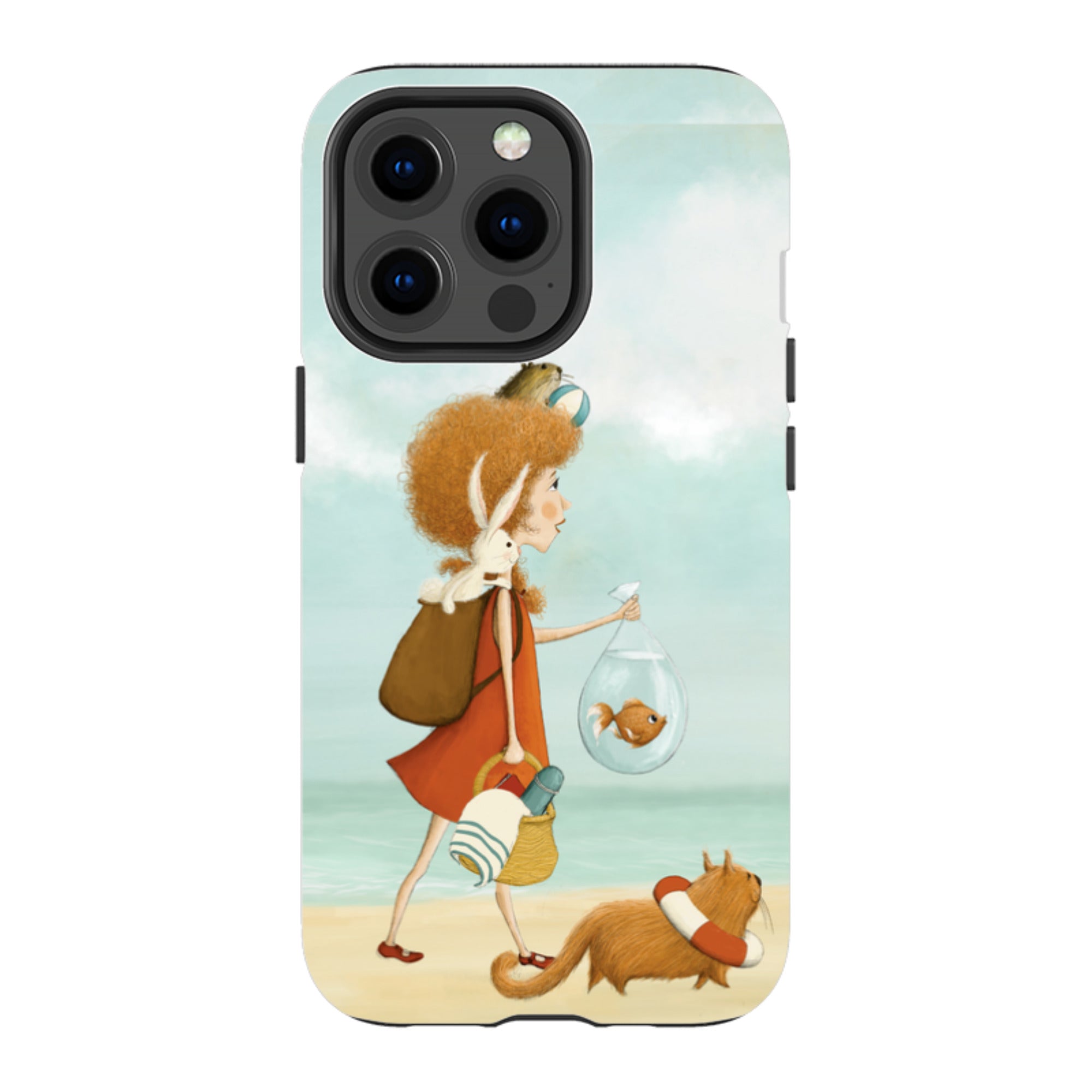 iPhone MagSafe Tough Case - On Vacation By Maja Lindberg