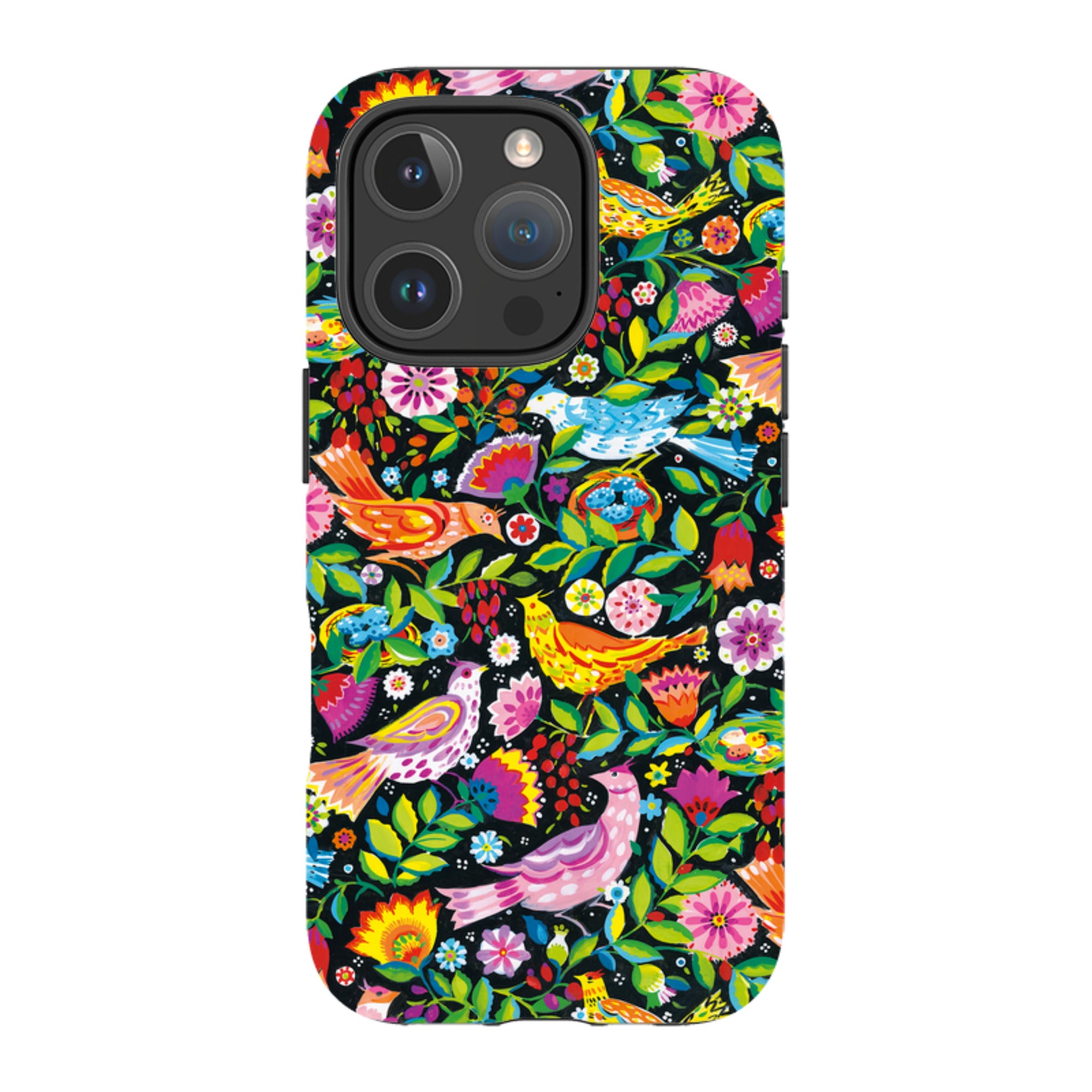 iPhone MagSafe Tough Case -  Folk Birds By Sarah Campbell