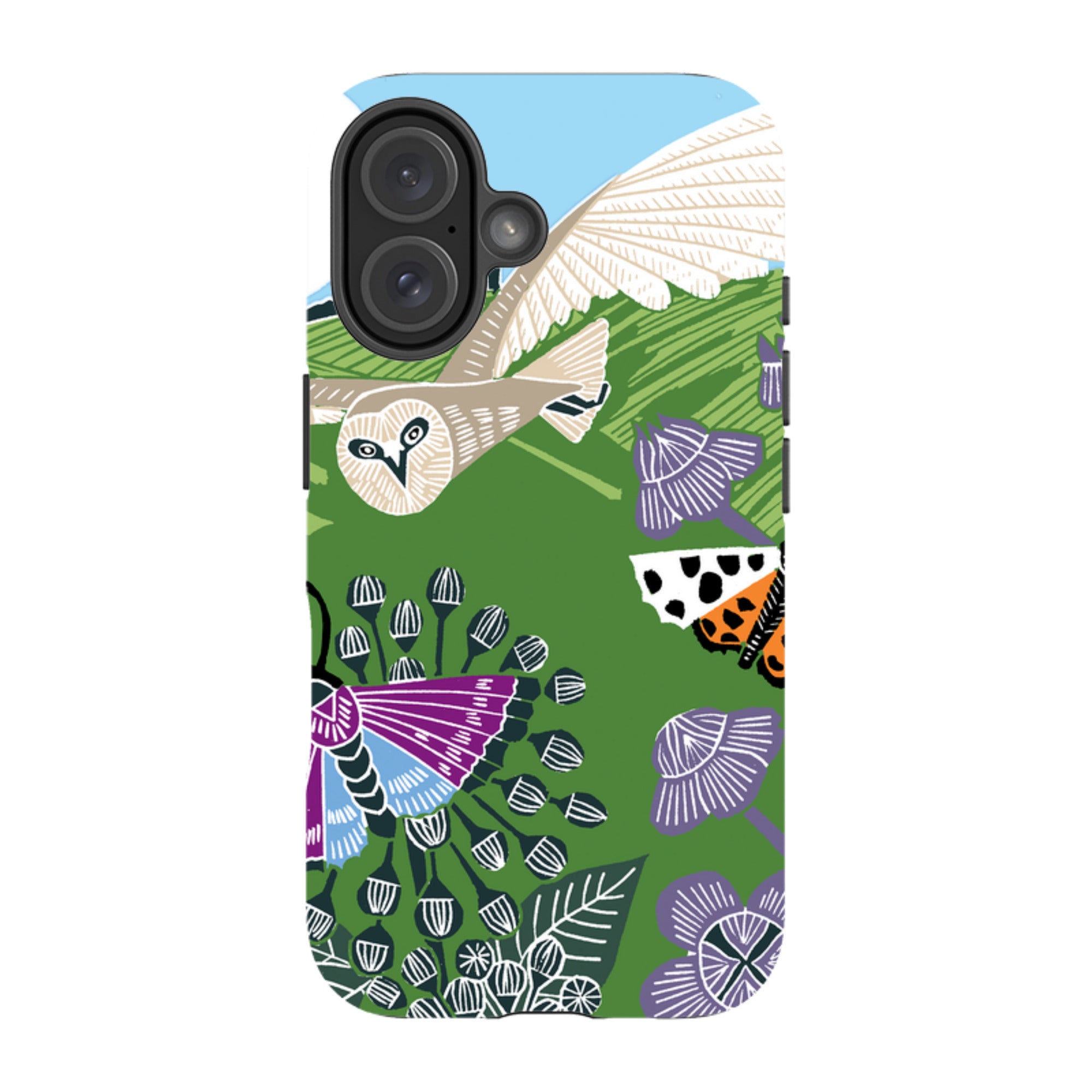 iPhone Tough Case - Morning Barn Owl By Kate Heiss