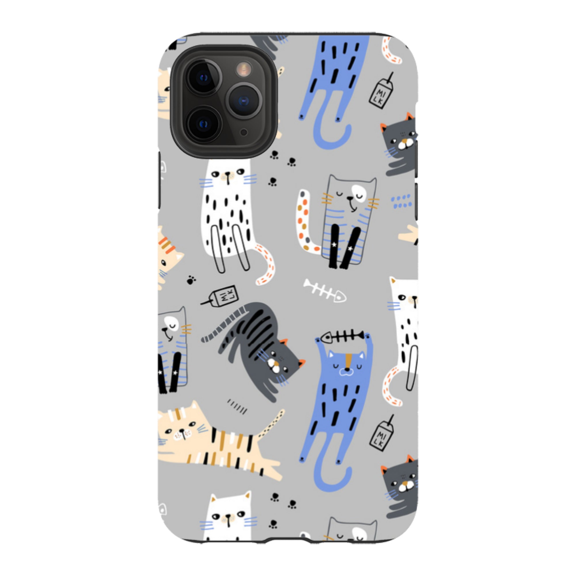 iPhone Tough Case - Cat And Bone
