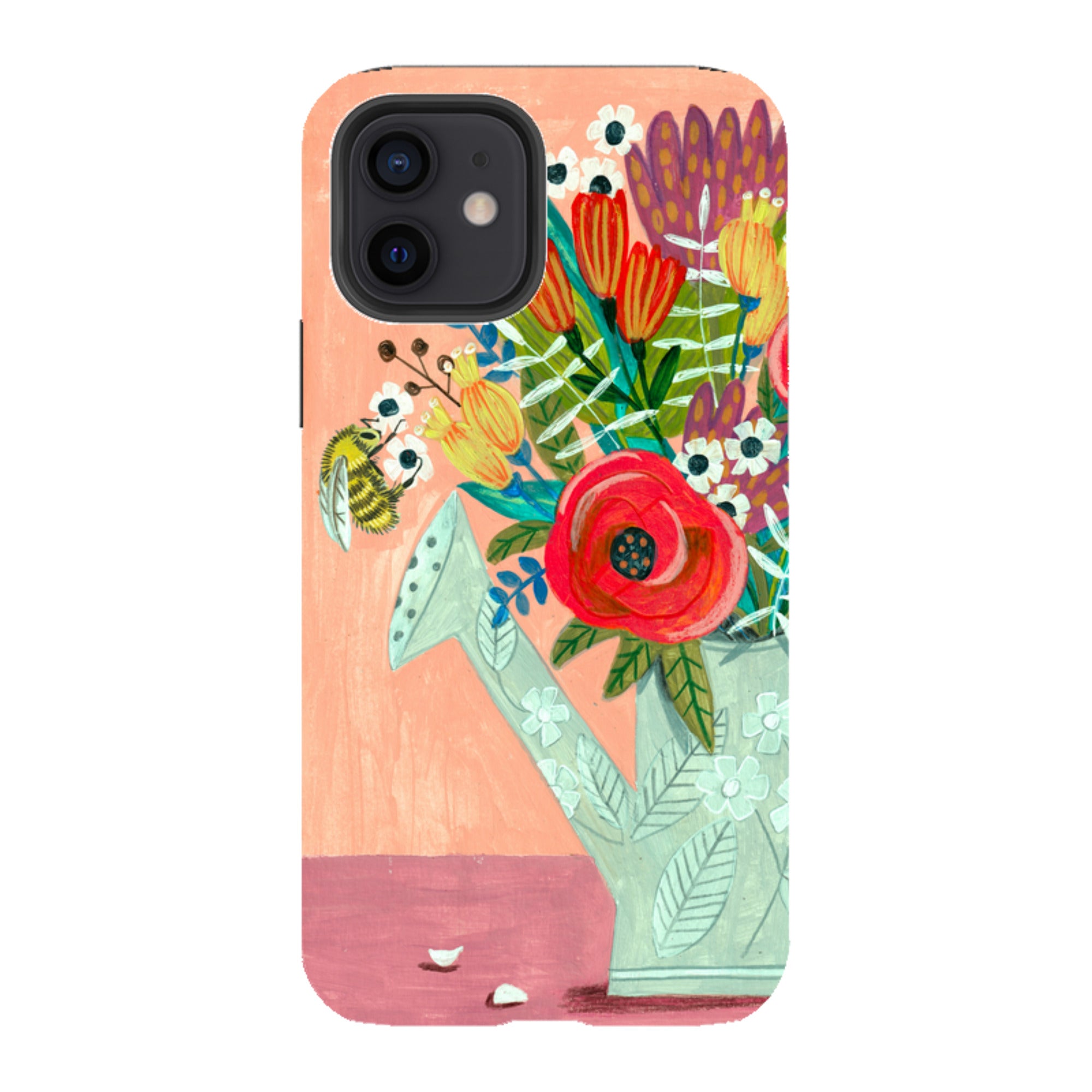 iPhone Tough Case - Watering Can By Caroline Bonne Muller