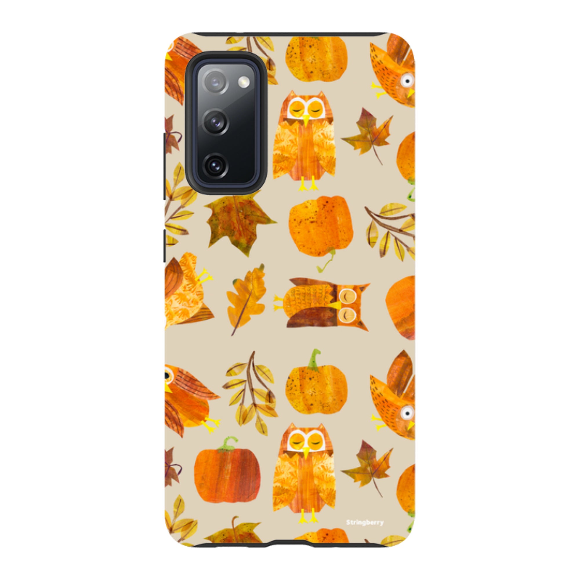 Samsung Tough Case - Pumpkins and Owls By Tracey English