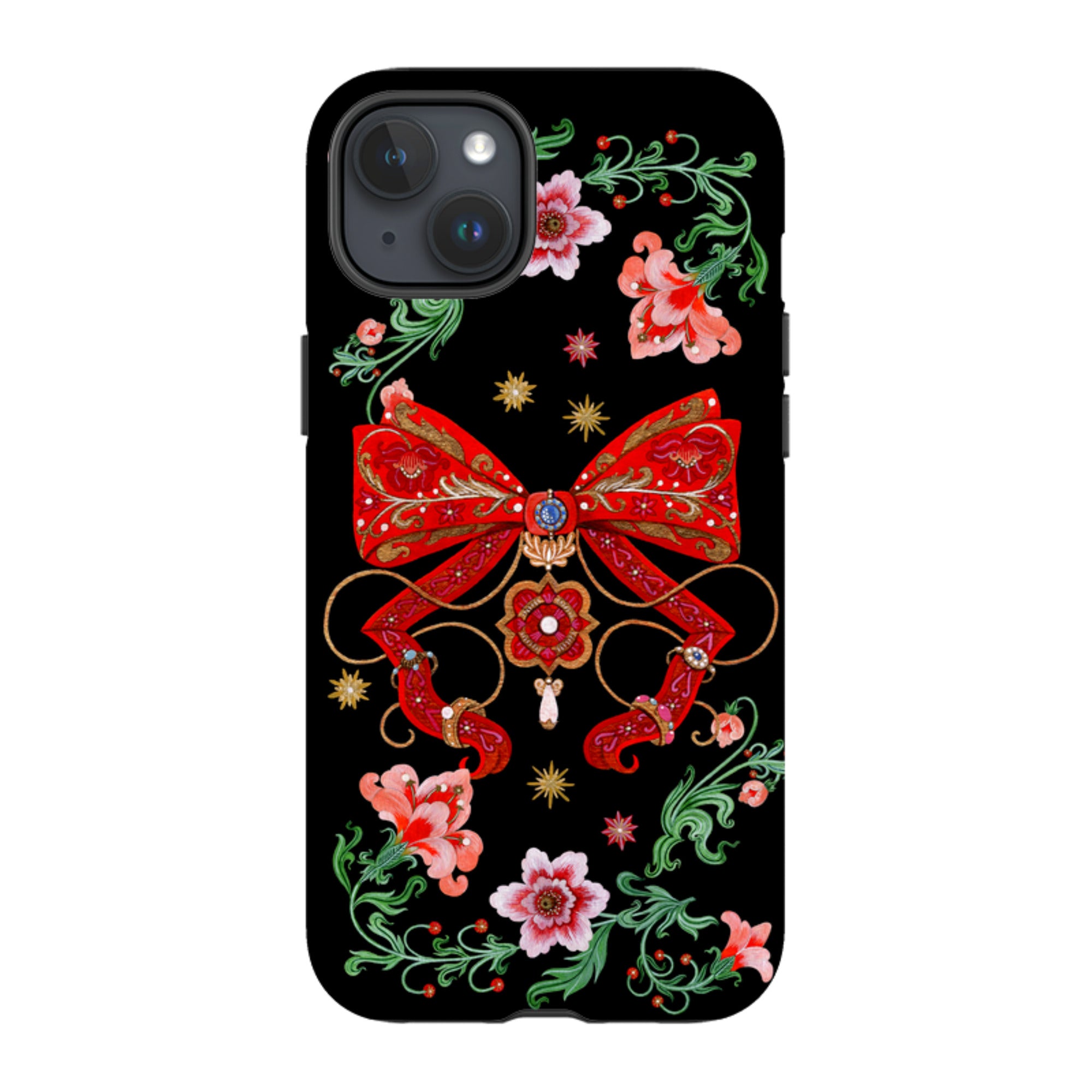 iPhone MagSafe Tough Case - Five Gold Ring By Maria Matos