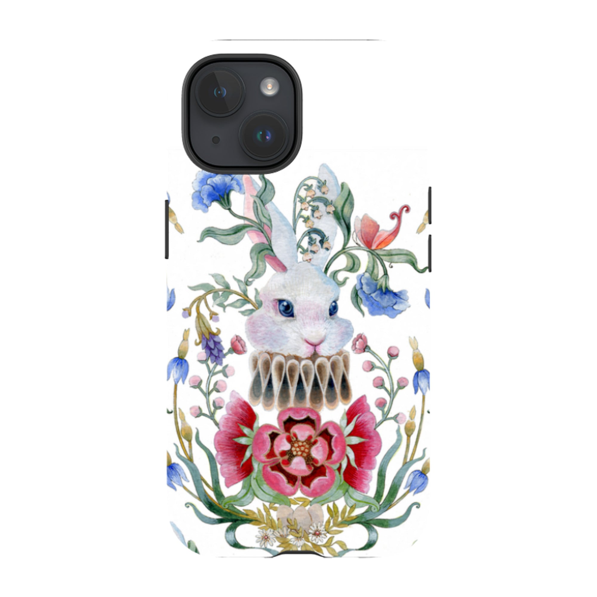iPhone MagSafe Tough Case -  White Rabbit By Maria Matos