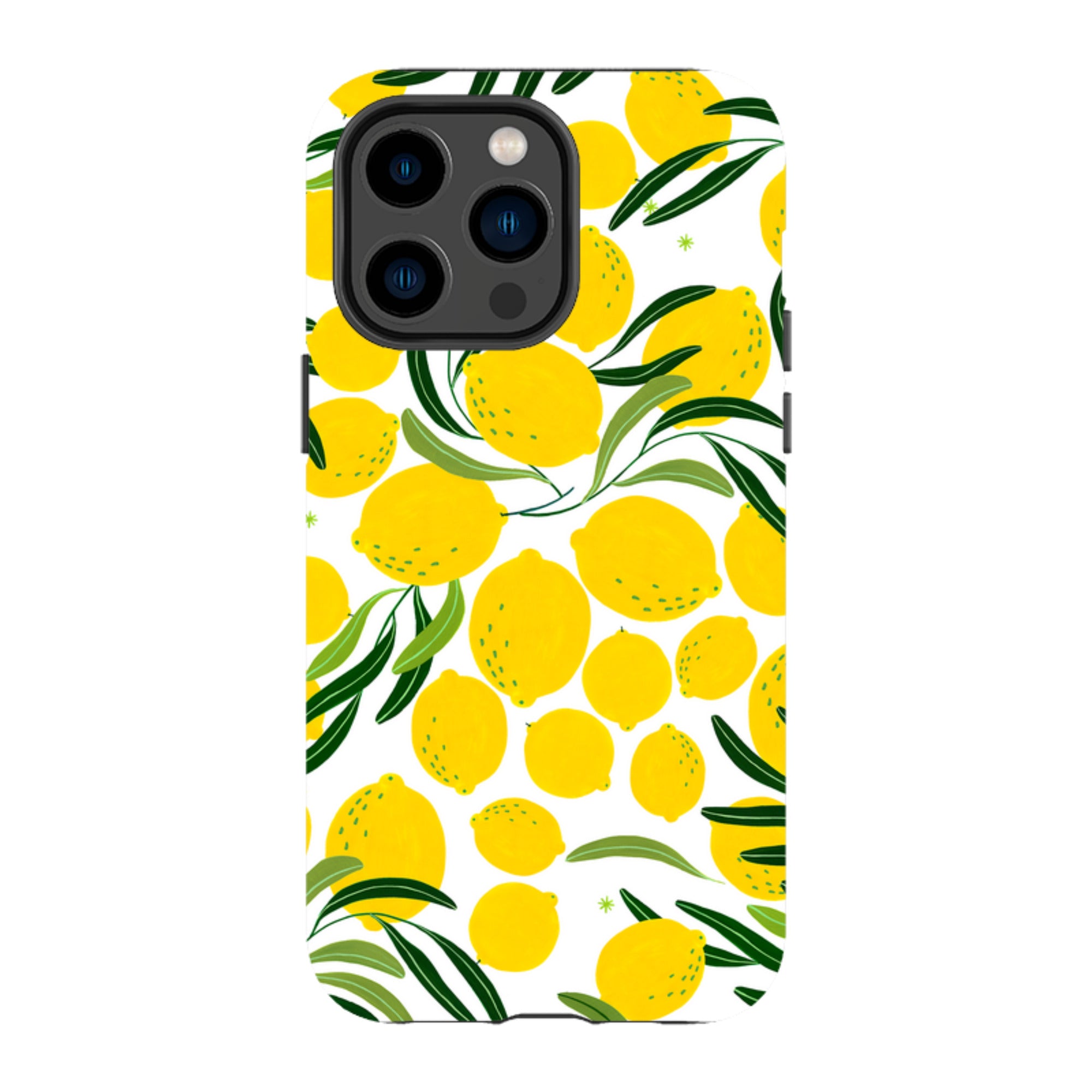 iPhone Tough Case - Limoncello Pattern By Madalina Andronic