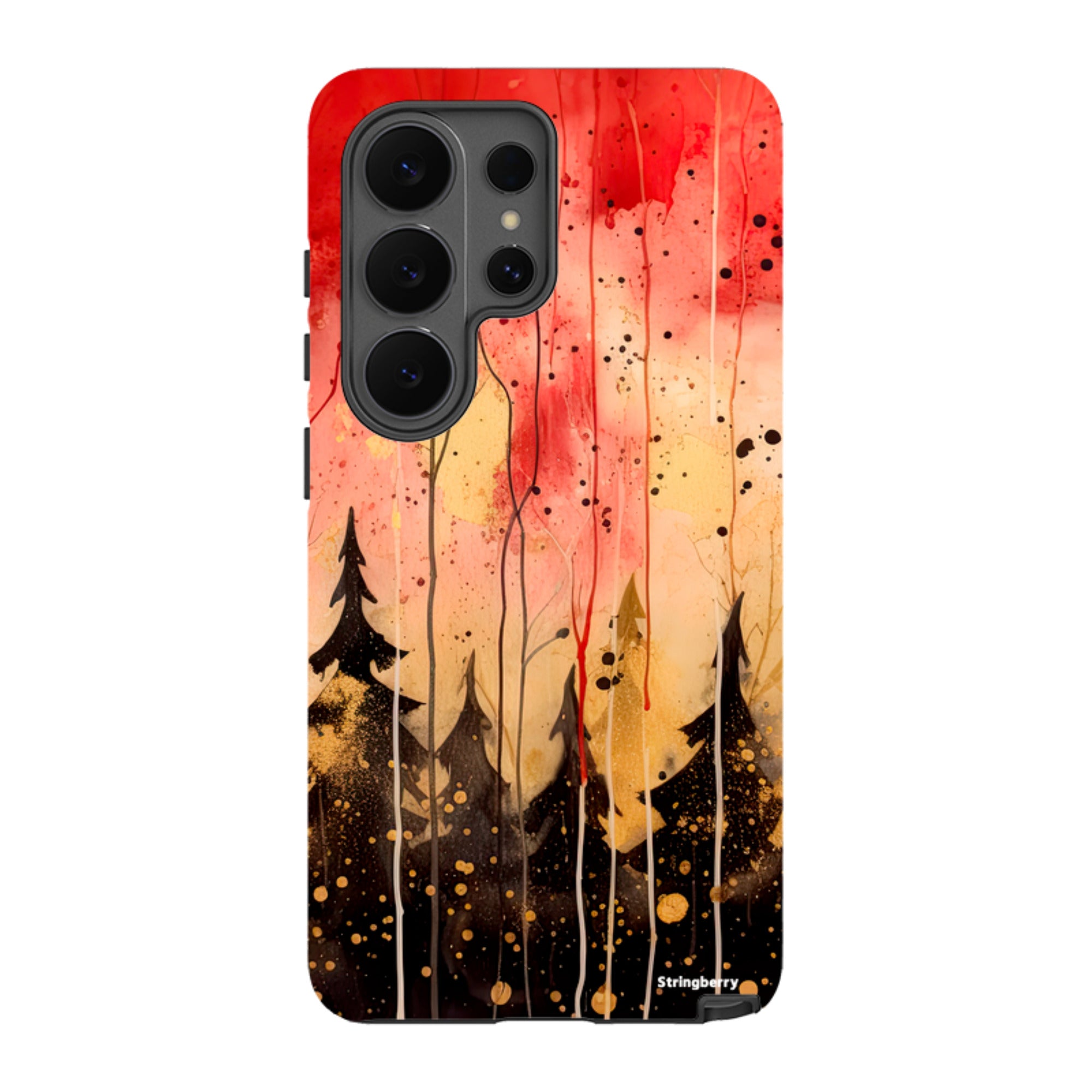 Samsung Tough Case - Watercolour Winter Forest