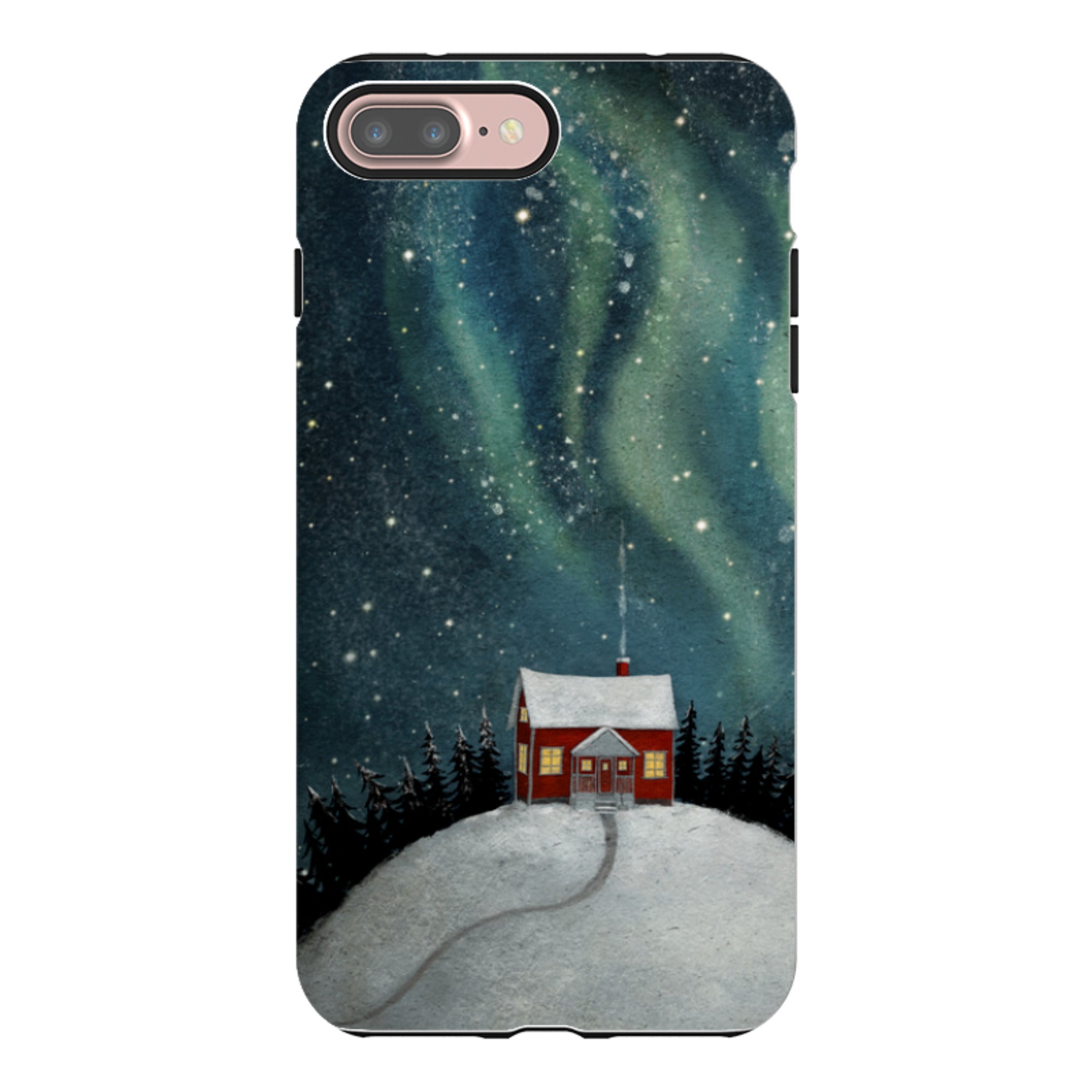 iPhone Tough Case - Northern Light By Maja Lindberg